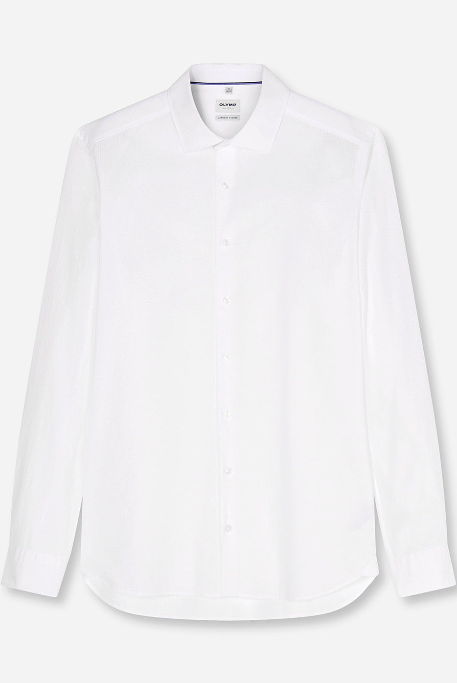 Olymp Level 5 Seersucker Shirt - White