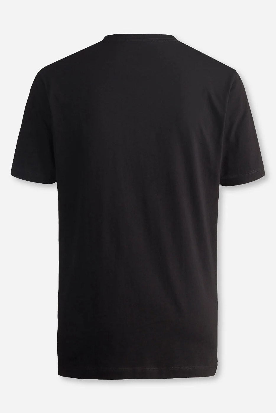 Olymp Modern Fit Crew Neck 2 Pack T-Shirt - Black