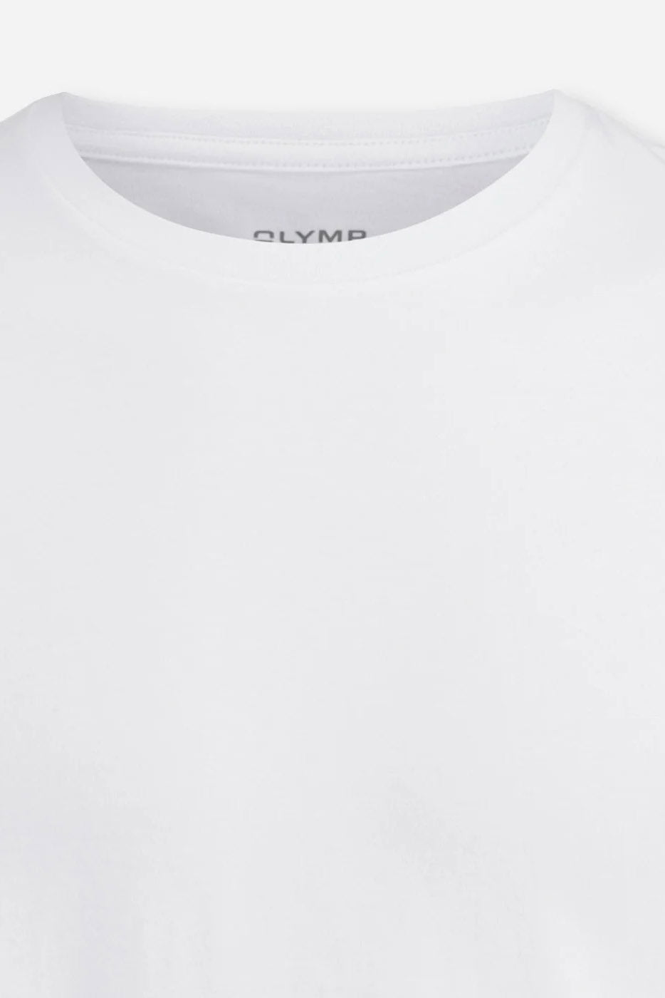 Olymp Modern Fit Crew Neck 2 Pack T-Shirt - White
