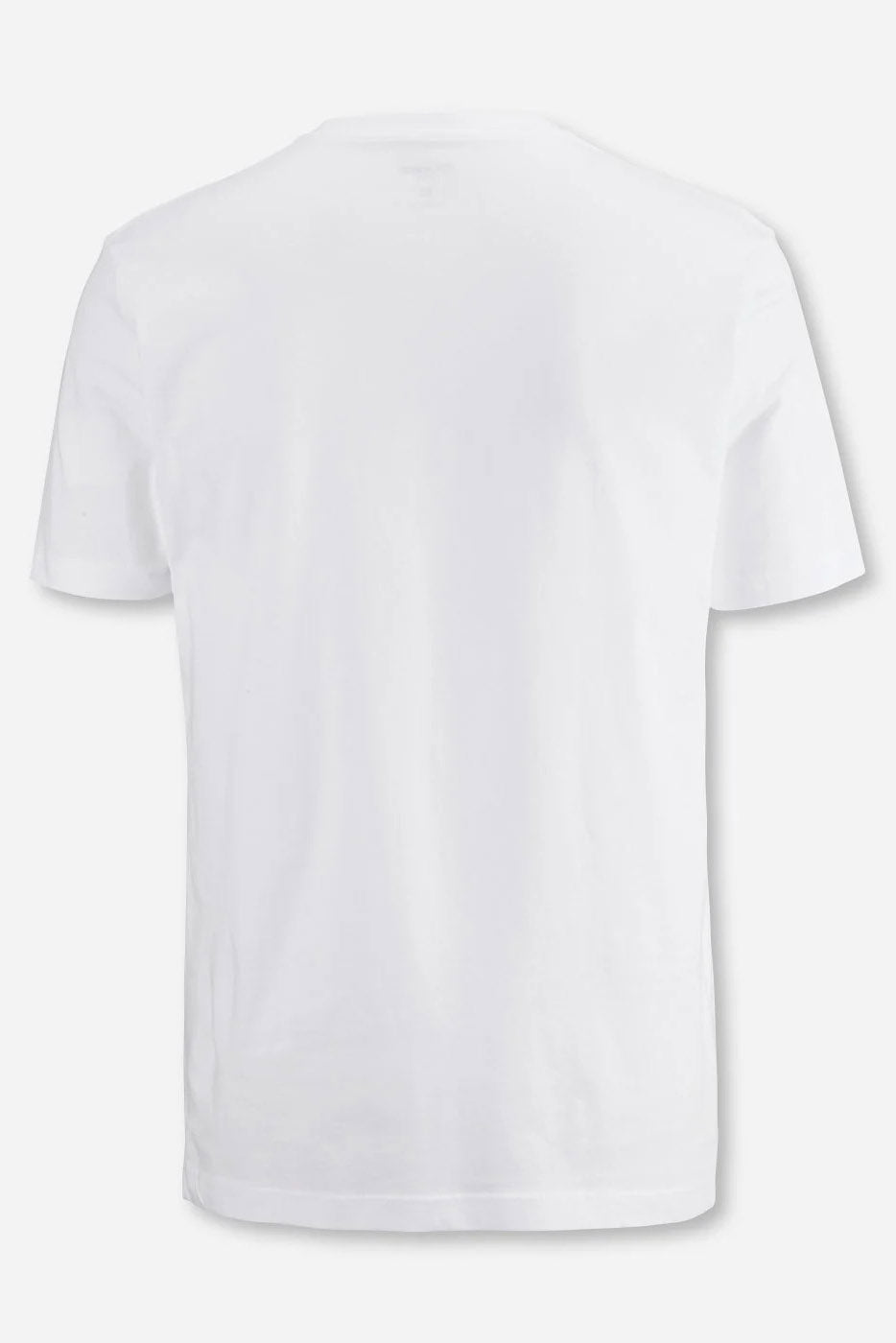 Olymp Modern Fit V-Neck 2 Pack T-Shirt - White