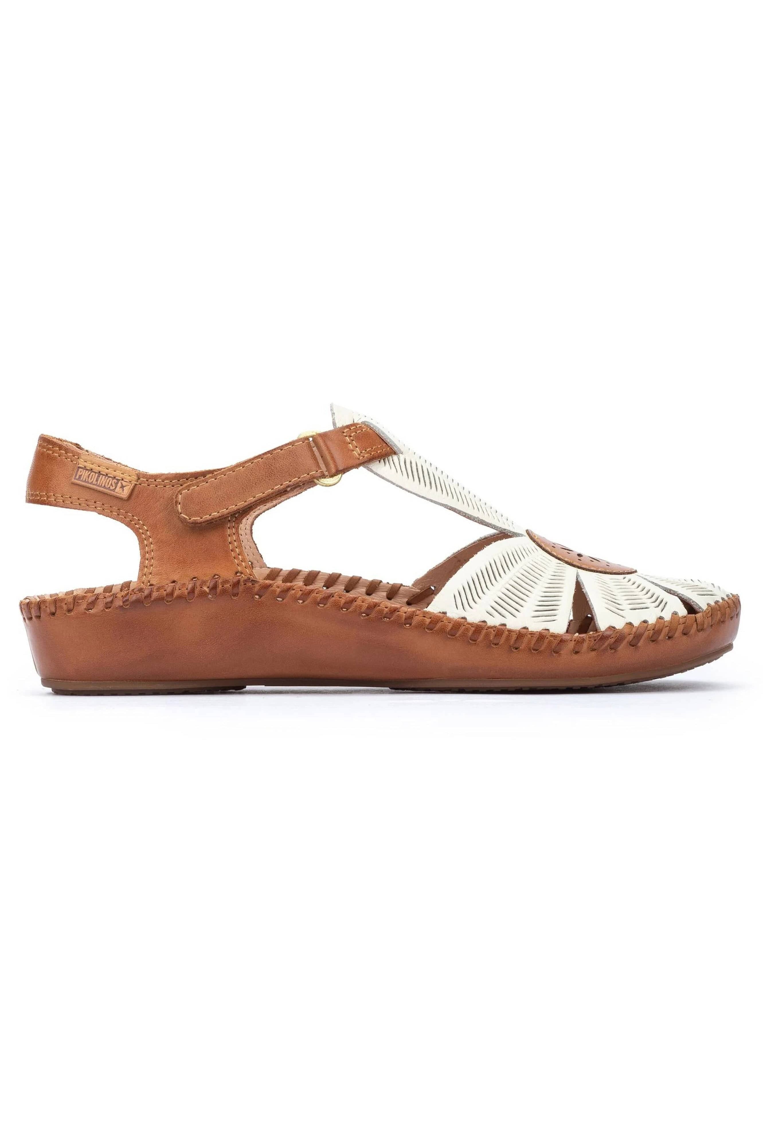 Pikolinos P. Vallarta Leather Sandals - Nata