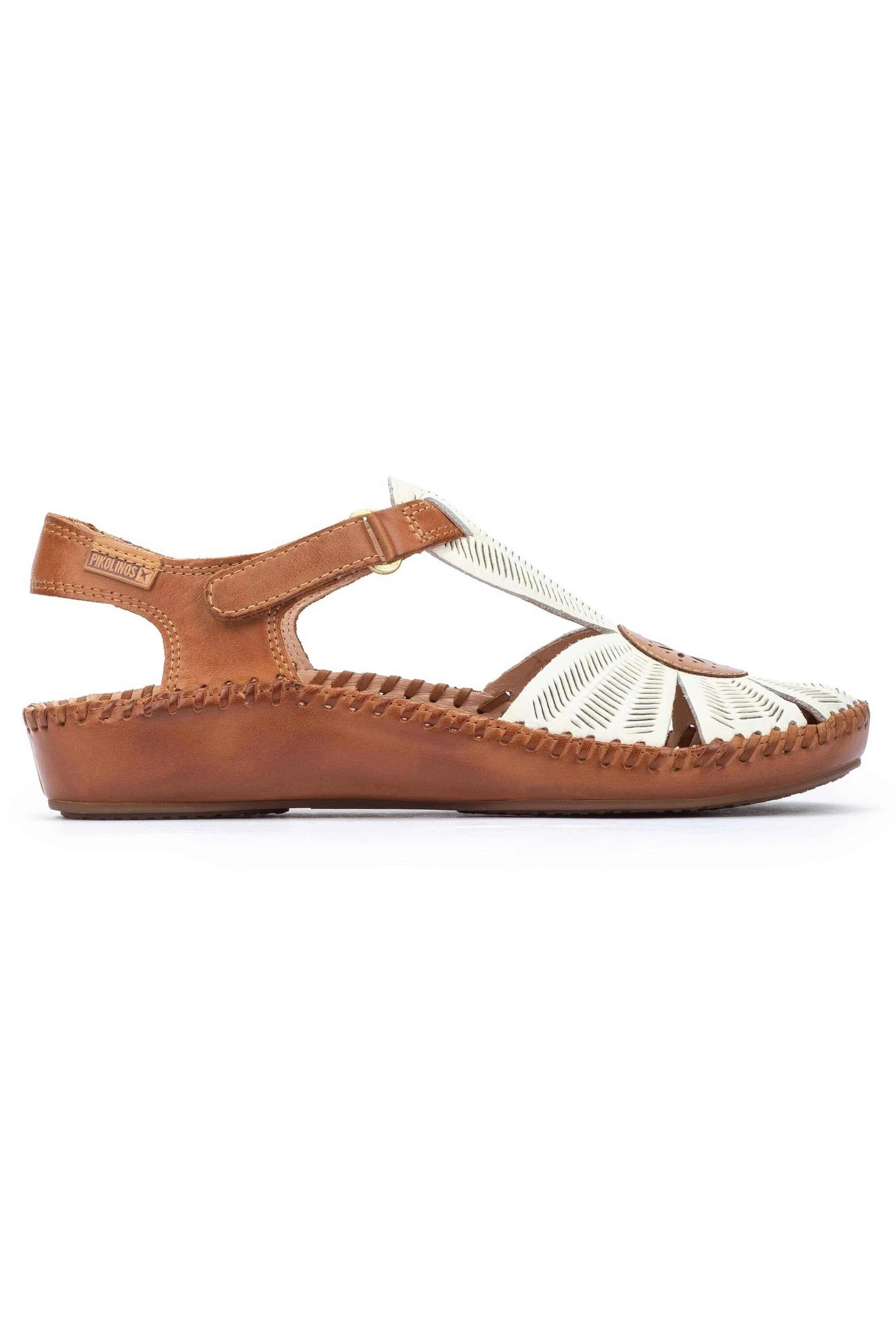 Pikolinos P. Vallarta Leather Sandals - Nata