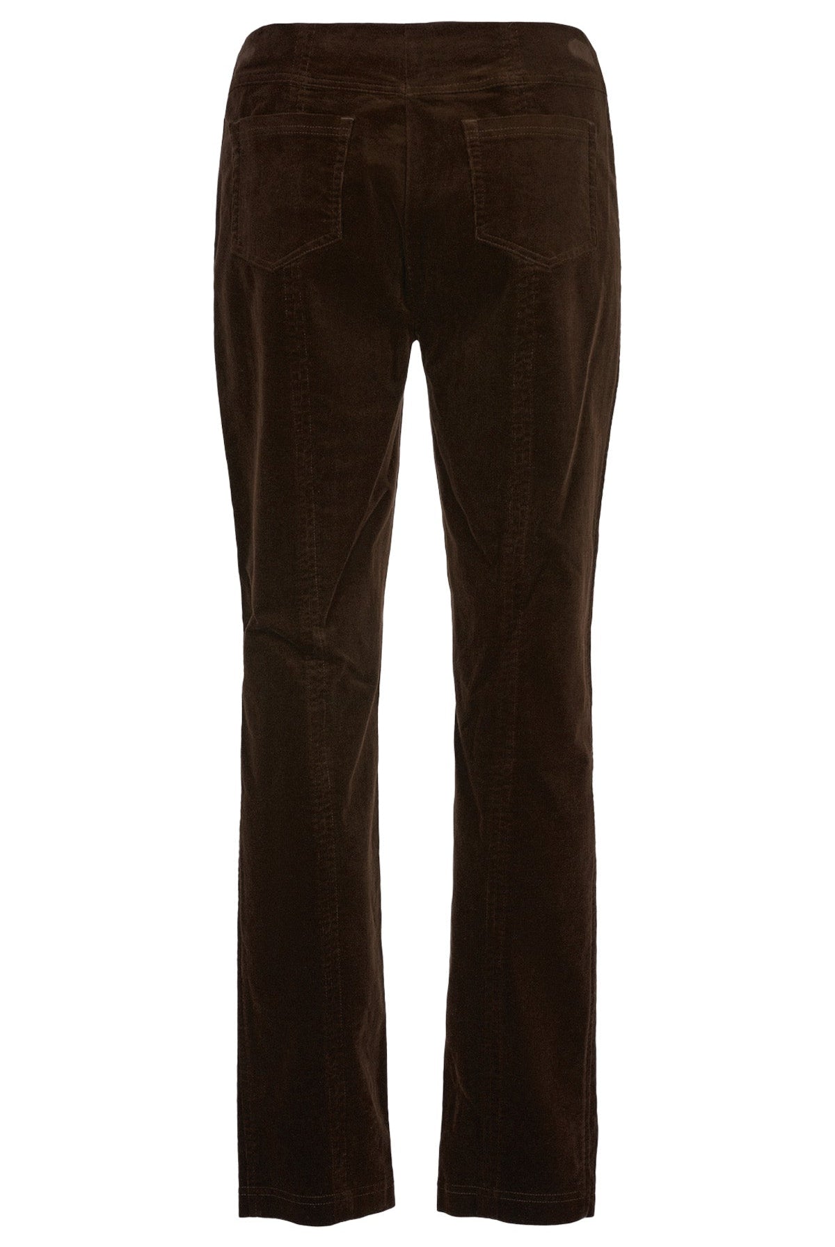 Robell Bella 29" Leg Fine Needlecord Trousers - Toffee