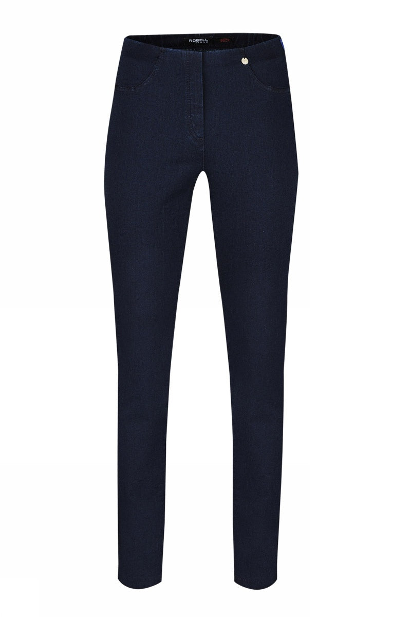 Robell Bella 29" Power Stretch Jeans - Navy