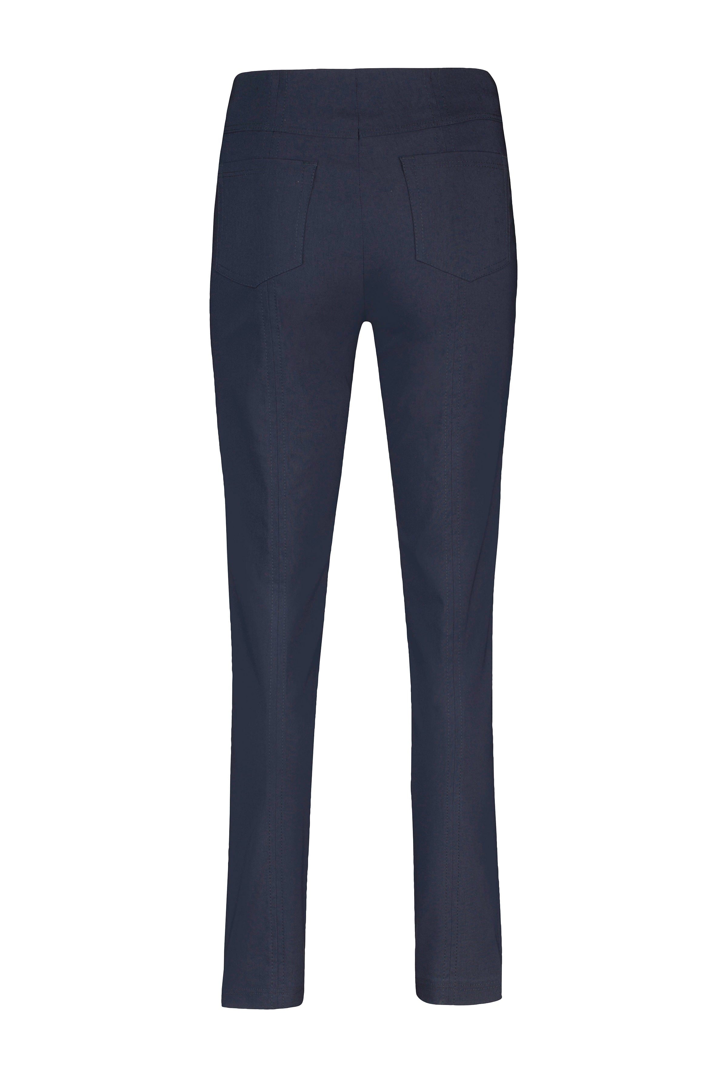 Robell Bella Full Length Trousers - Navy