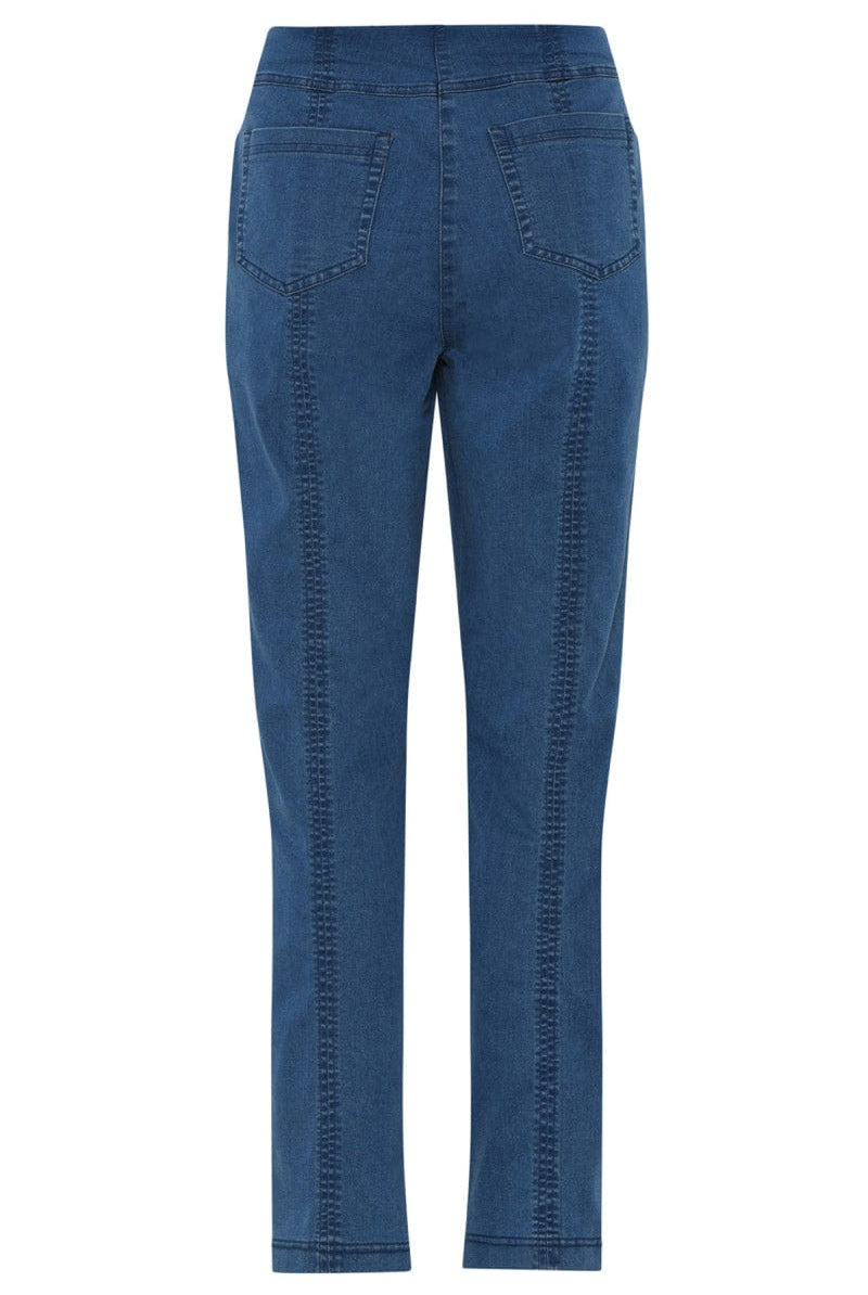 Robell Bella Power Stretch Jeans - Deep Cobalt Blue
