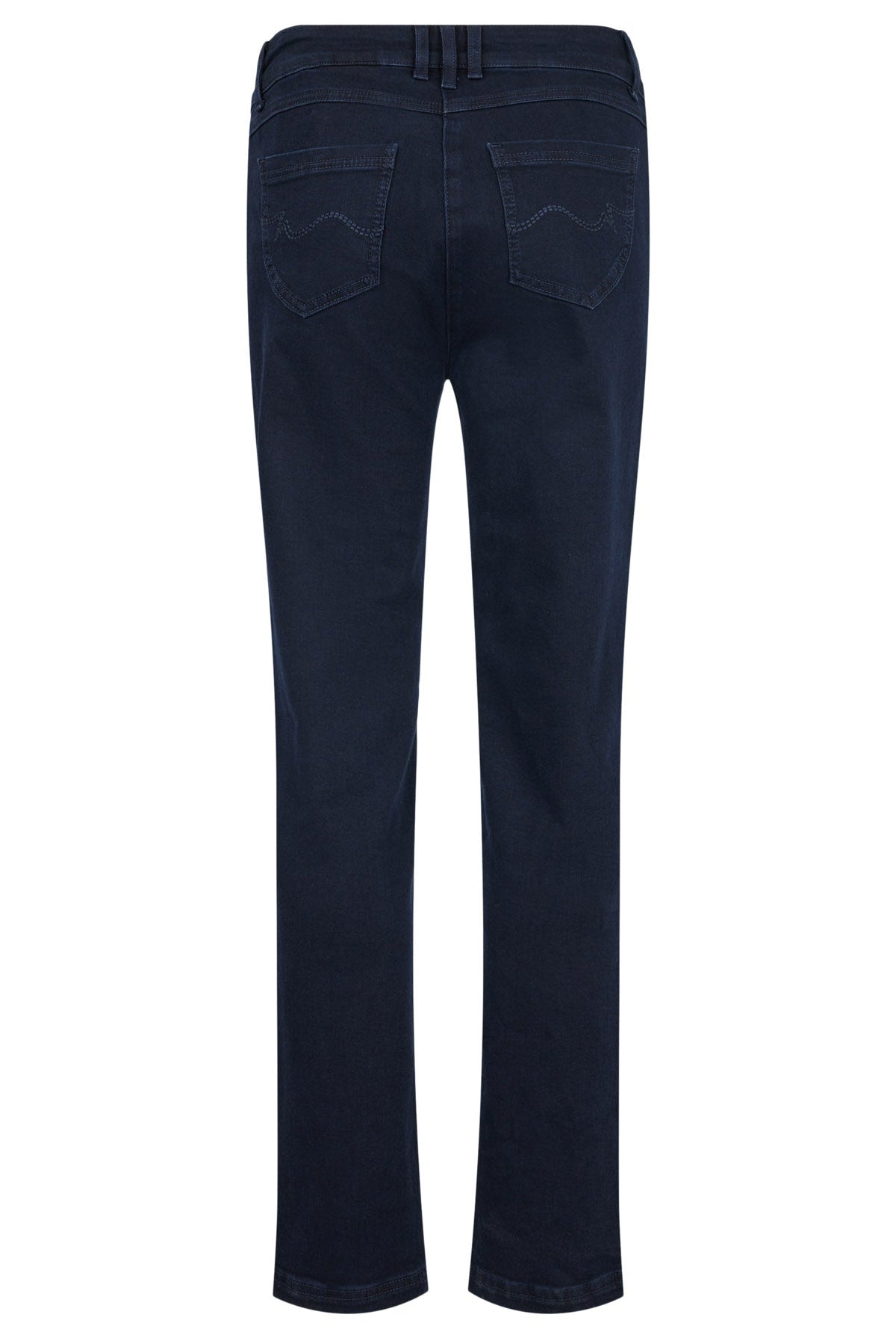 Robell Elena 31.5" Leg Stretch Denim Trousers - Navy