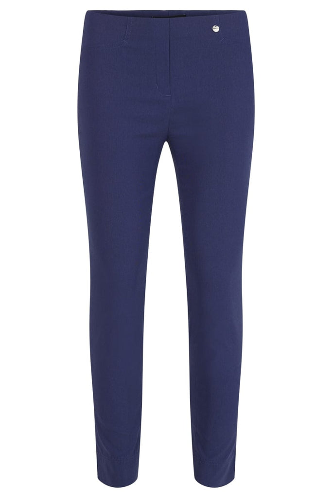 Robell Rose 09 Ankle Grazer Trousers - Liberty Blue