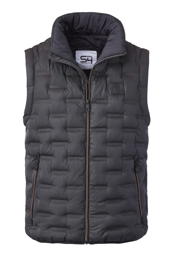 S4 Jackets Ares Water Resistant Recycled Down Gilet - Navy