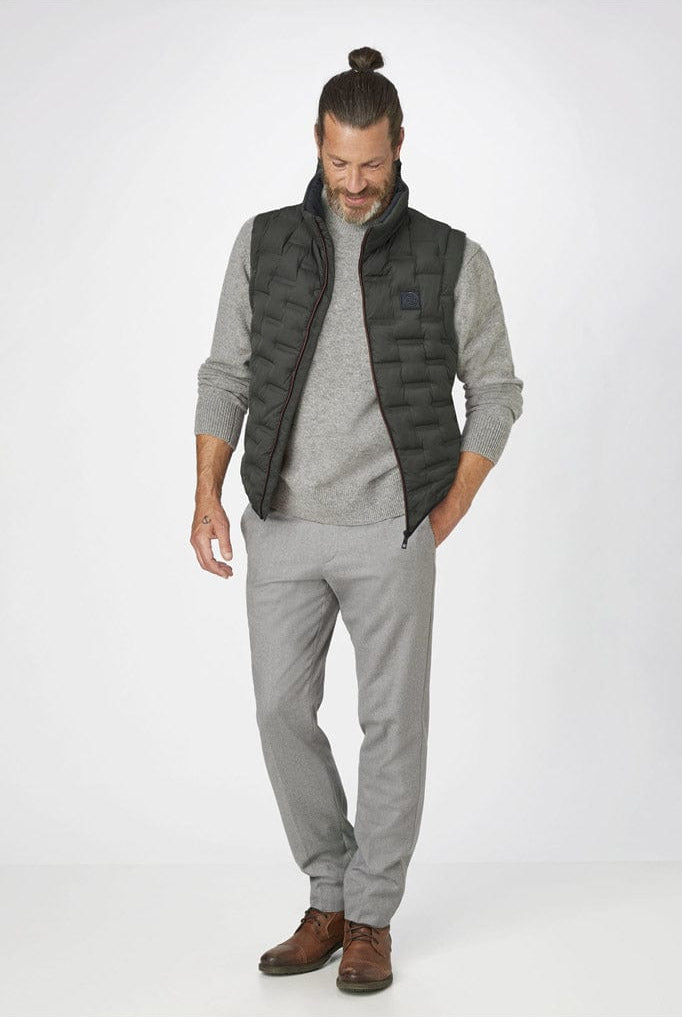 S4 Jackets Ares Water Resistant Recycled Down Gilet - Olive