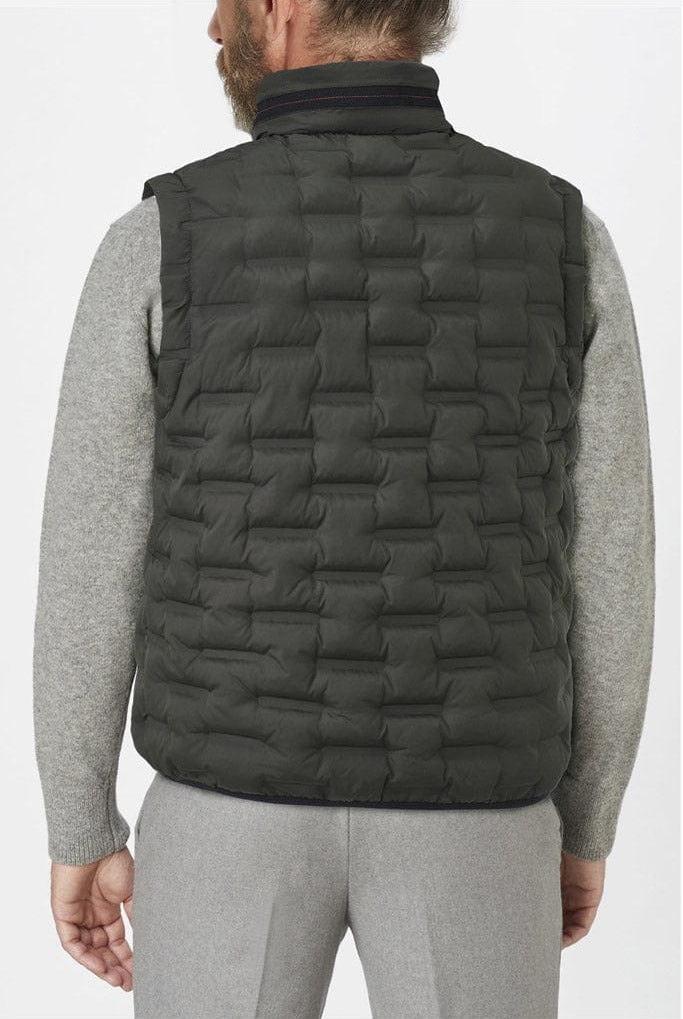 S4 Jackets Ares Water Resistant Recycled Down Gilet - Olive