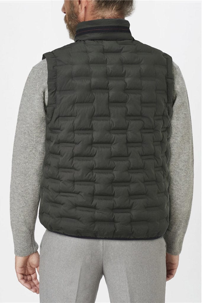 S4 Jackets Ares Water Resistant Recycled Down Gilet - Olive