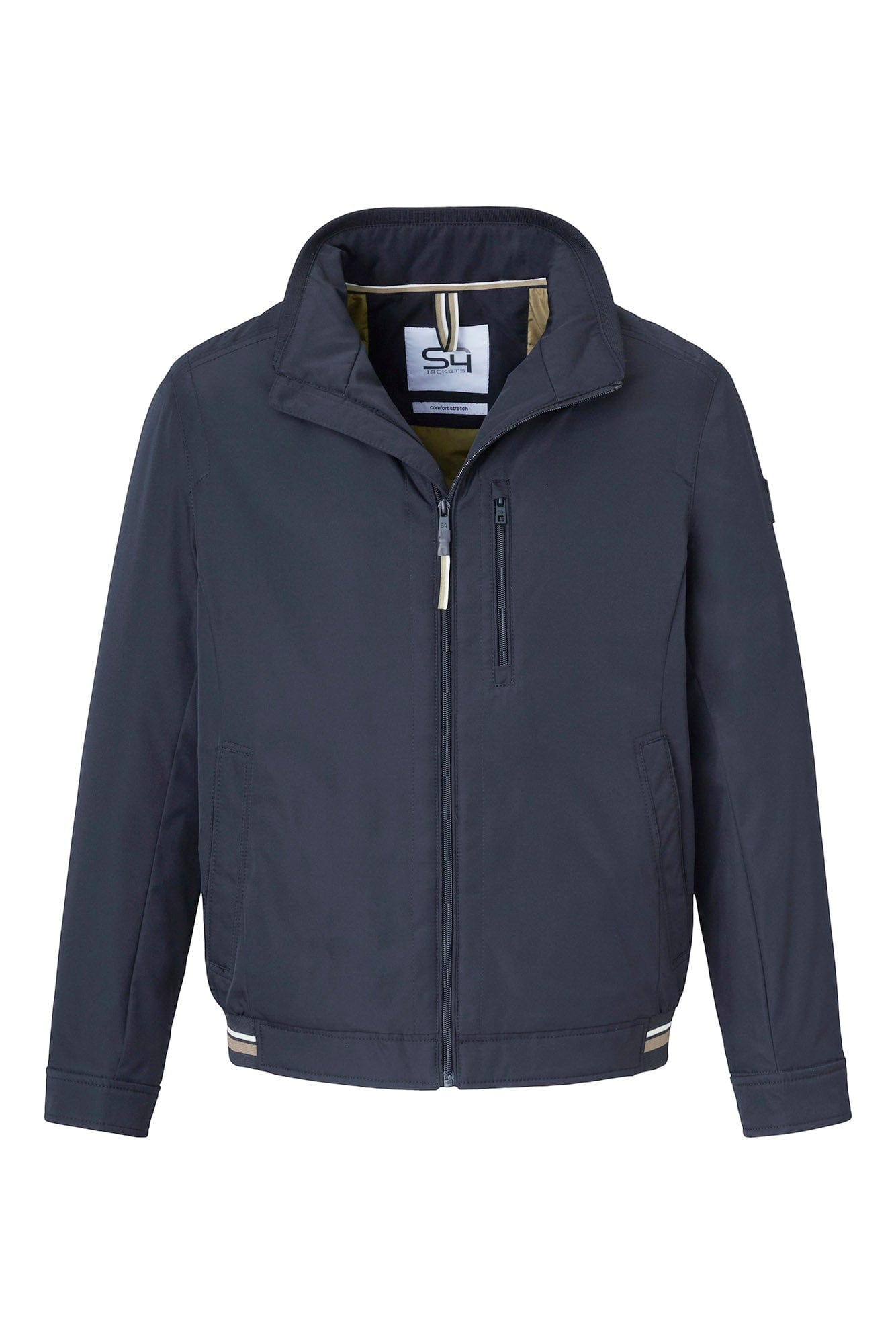 S4 Jackets Duncan Water Repellent Harrington Jacket - Navy