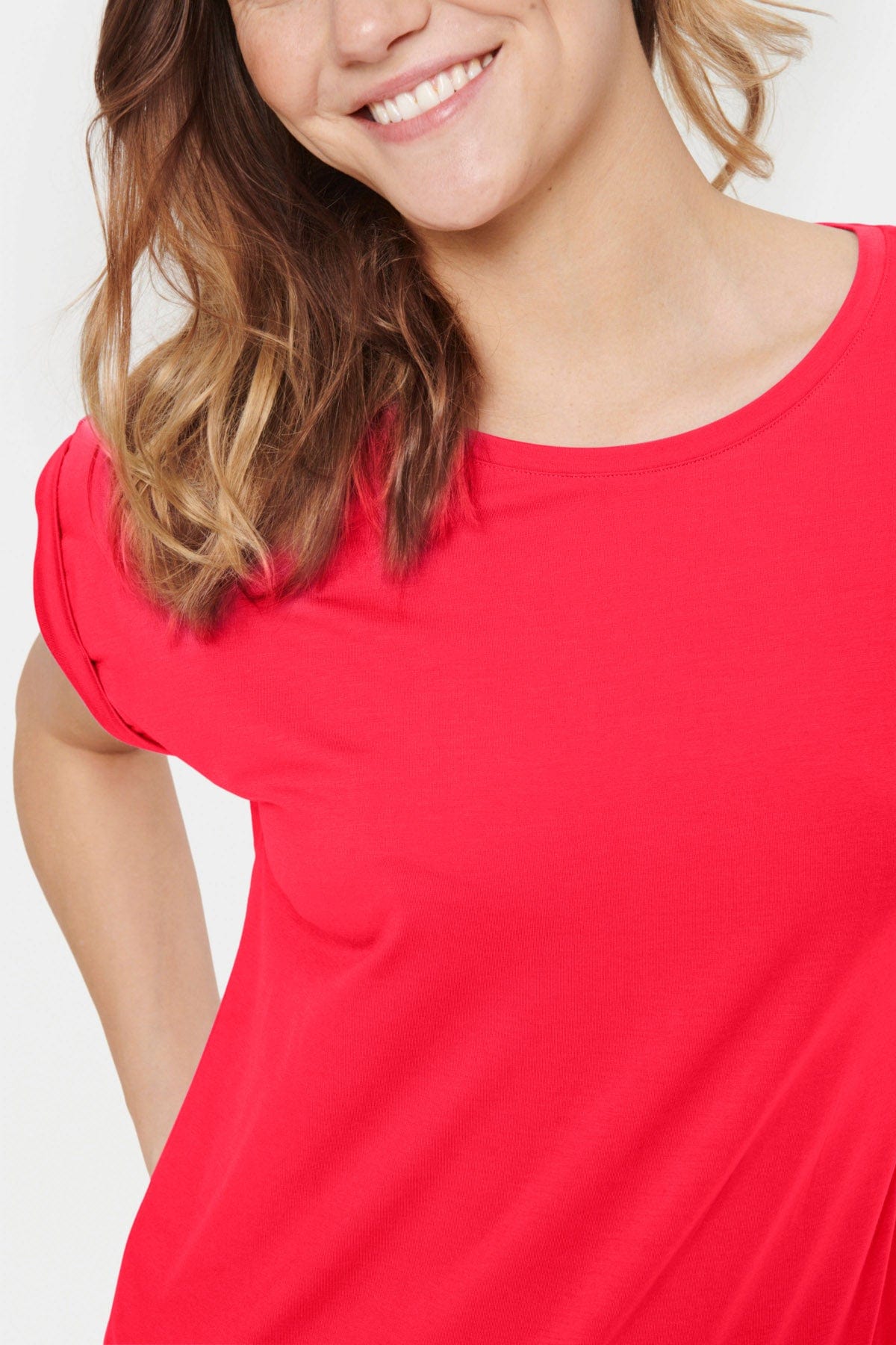 Saint Tropez Adelia T-Shirt - Cayenne