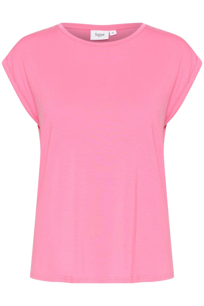 Saint Tropez Adelia T-Shirt - Pink Cosmos