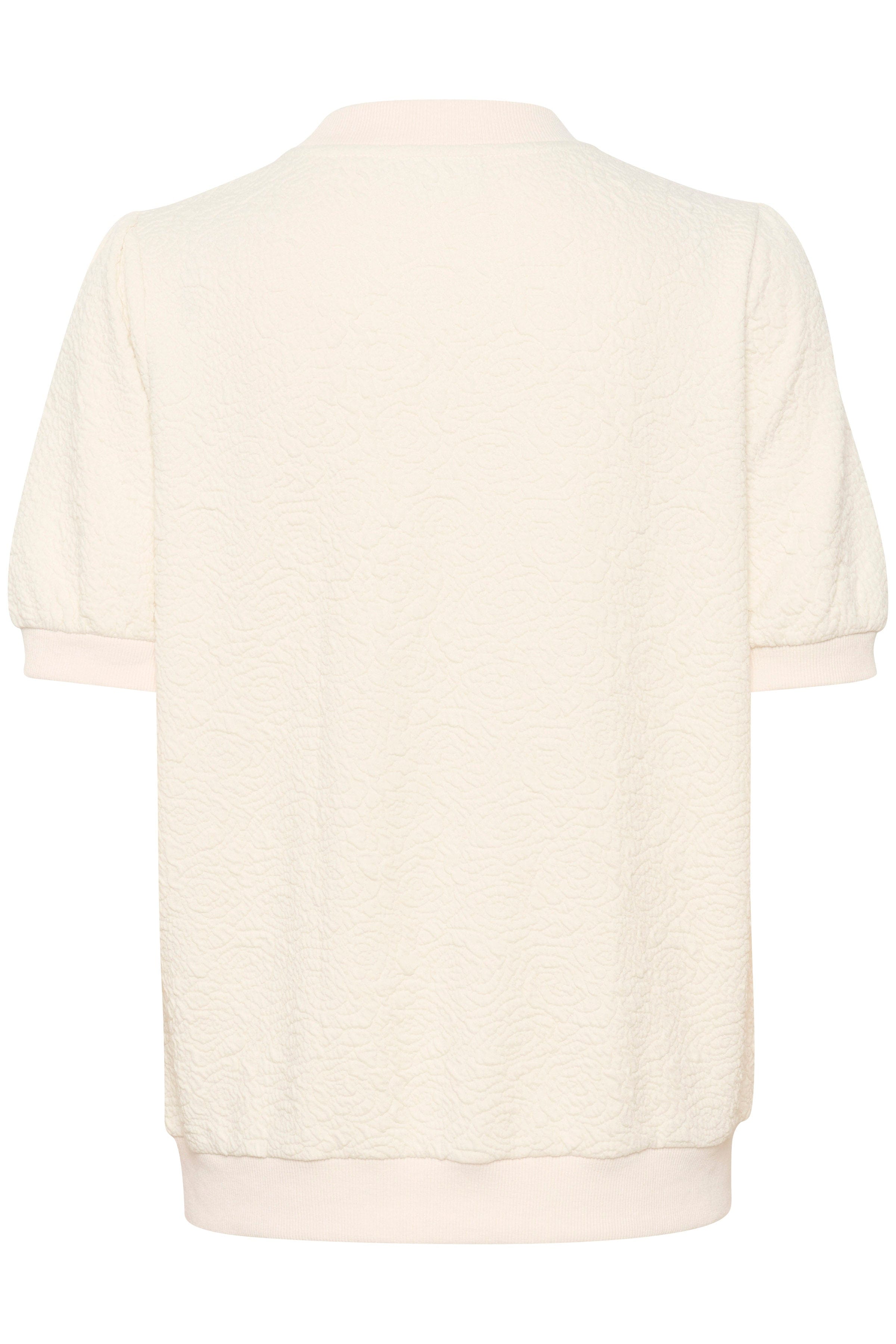 Saint Tropez Andy Short Sleeve Sweatshirt - Ice
