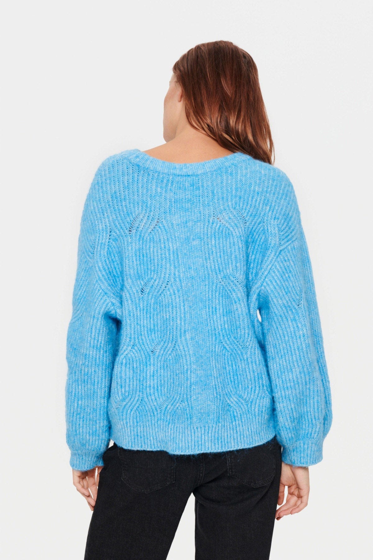 Saint Tropez Arabella Jumper - Bonnie Blue Melange