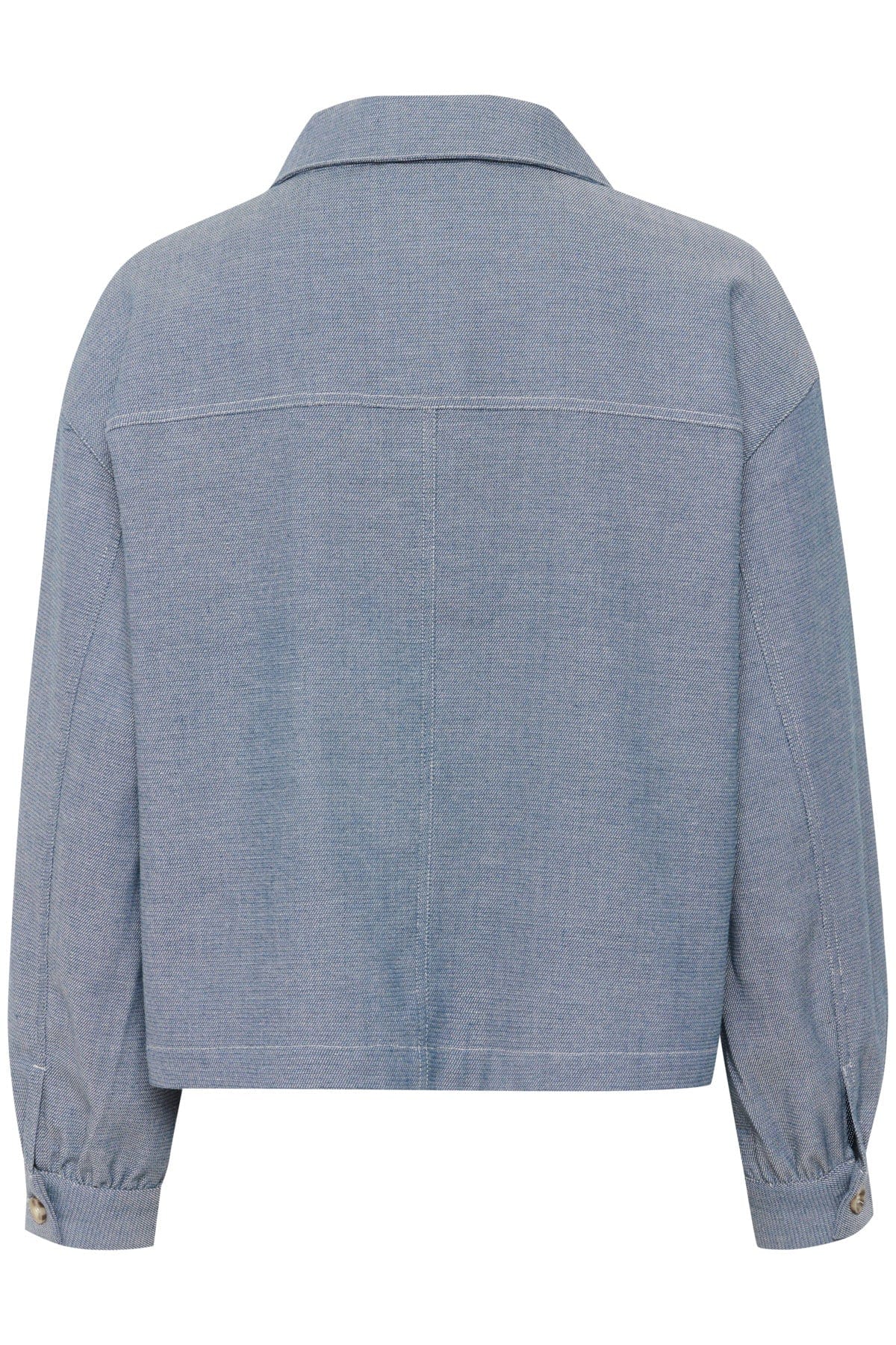 Saint Tropez Cija Short Jacket - Ombre Blue