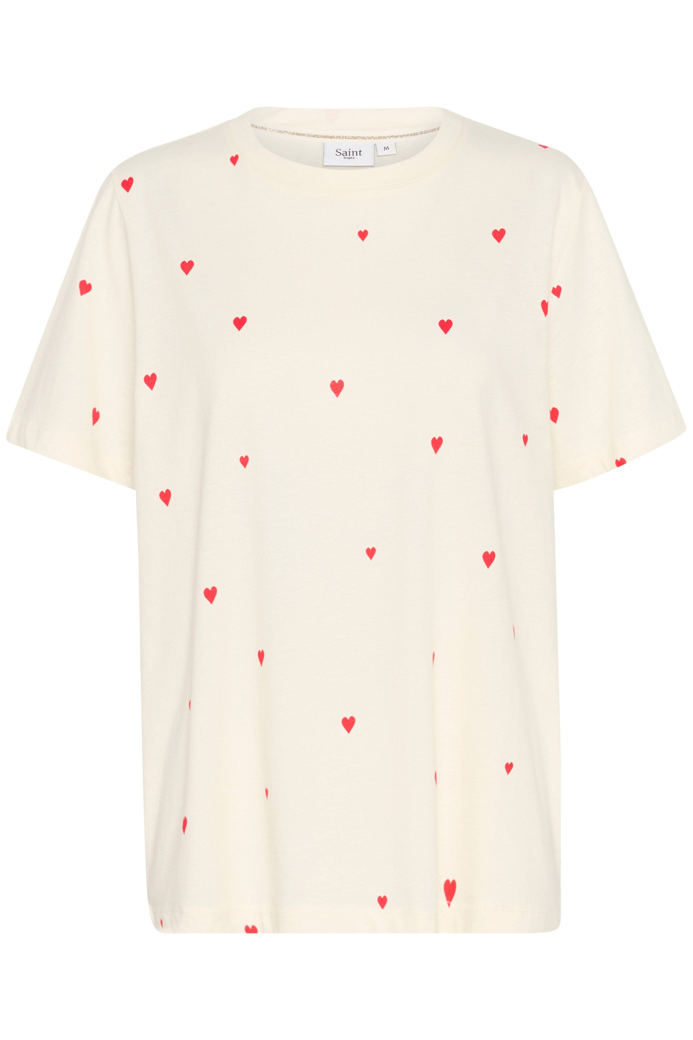 Saint Tropez Dagni Printed T-Shirt - Ice Flame Hearts