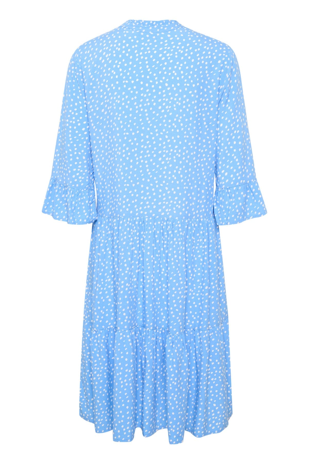 Saint Tropez Eda Printed Dress - Ice Drea Dots