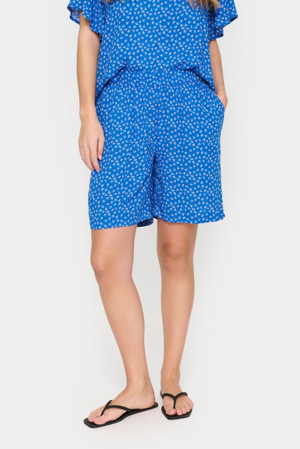 Saint Tropez Edua Printed Shorts - Cosmos Soulful Mini