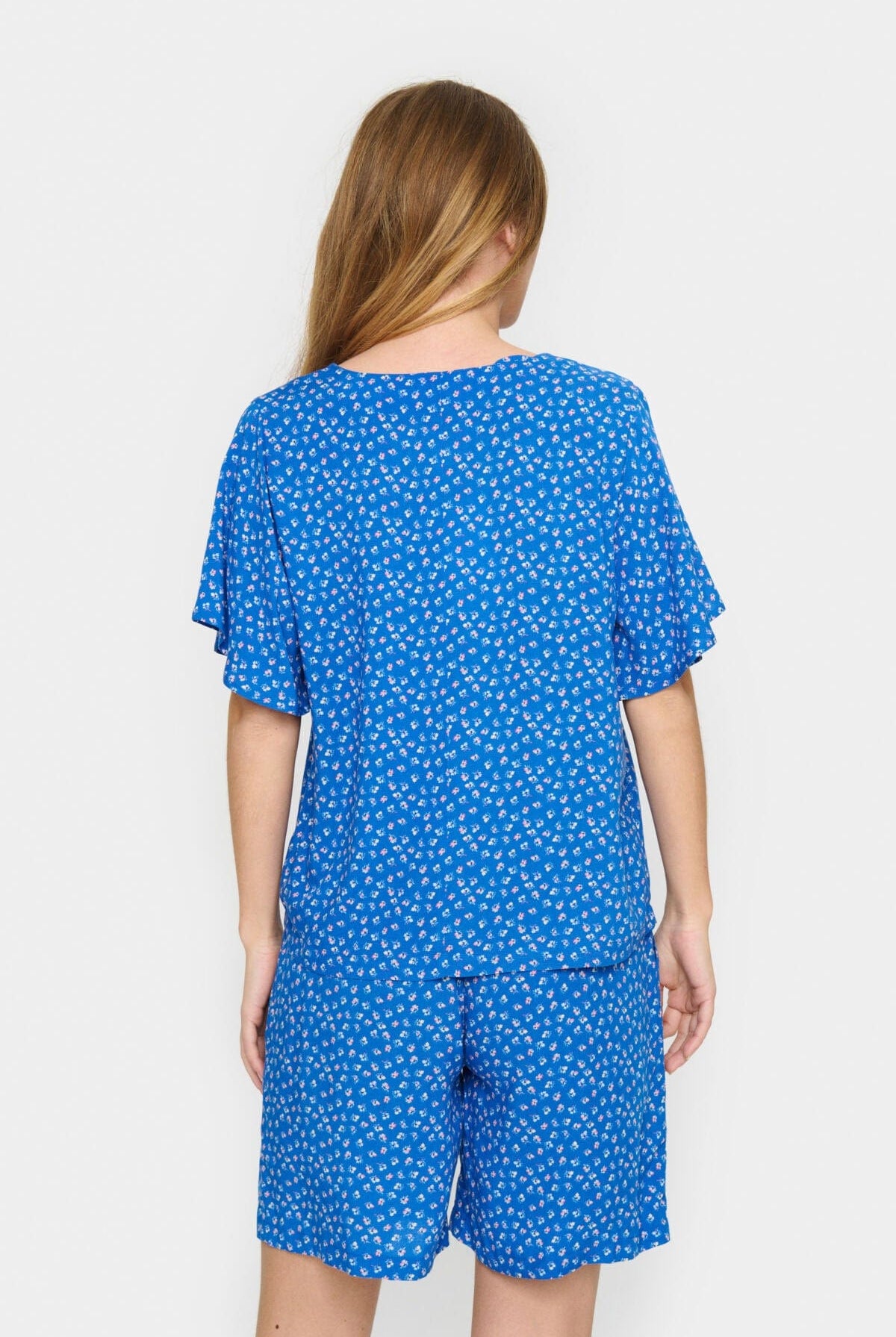 Saint Tropez Edua Printed Top - Cosmos Soulful Mini