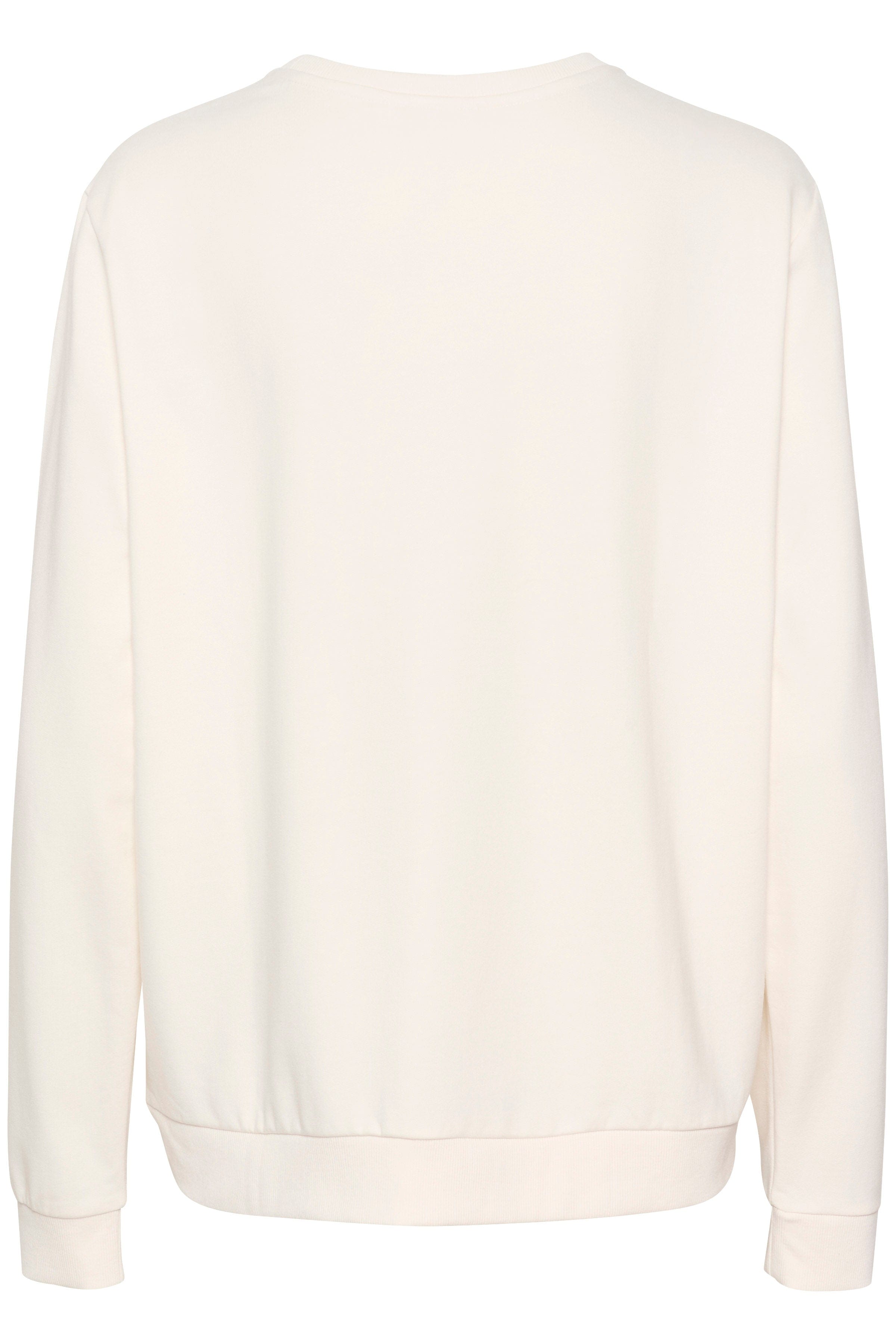 Saint Tropez Fanile Embroidered Detail Sweatshirt - Ice