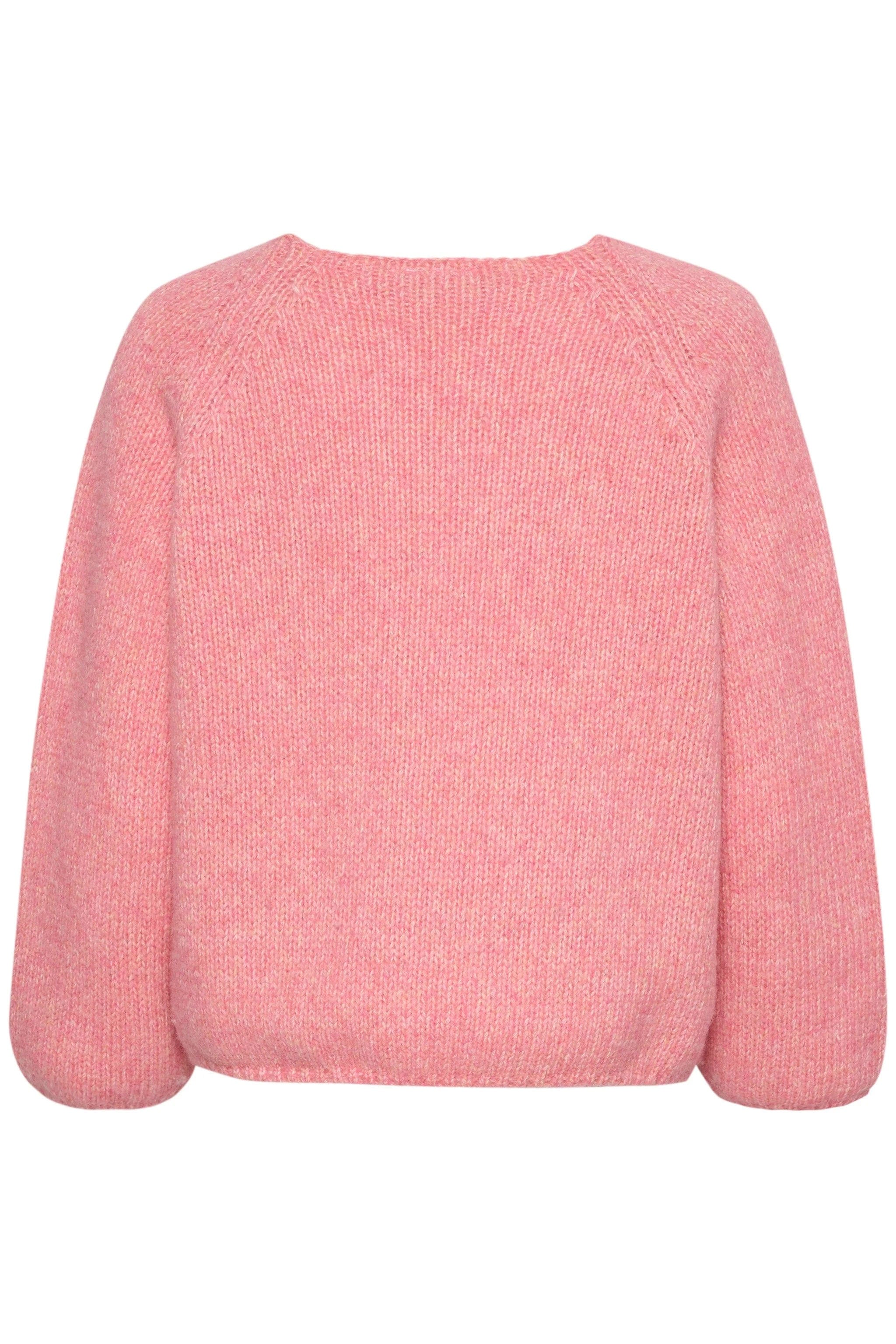 Saint Tropez Gaine Wool Jumper - Chateau Rose Melange