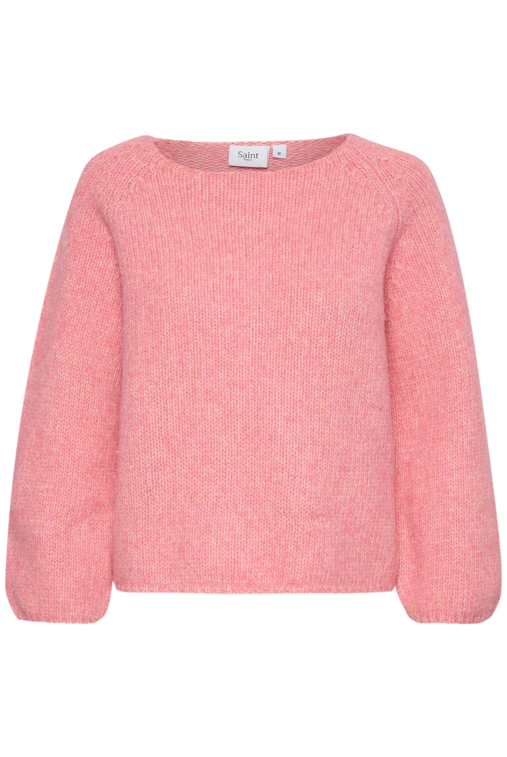Saint Tropez Gaine Wool Jumper - Chateau Rose Melange