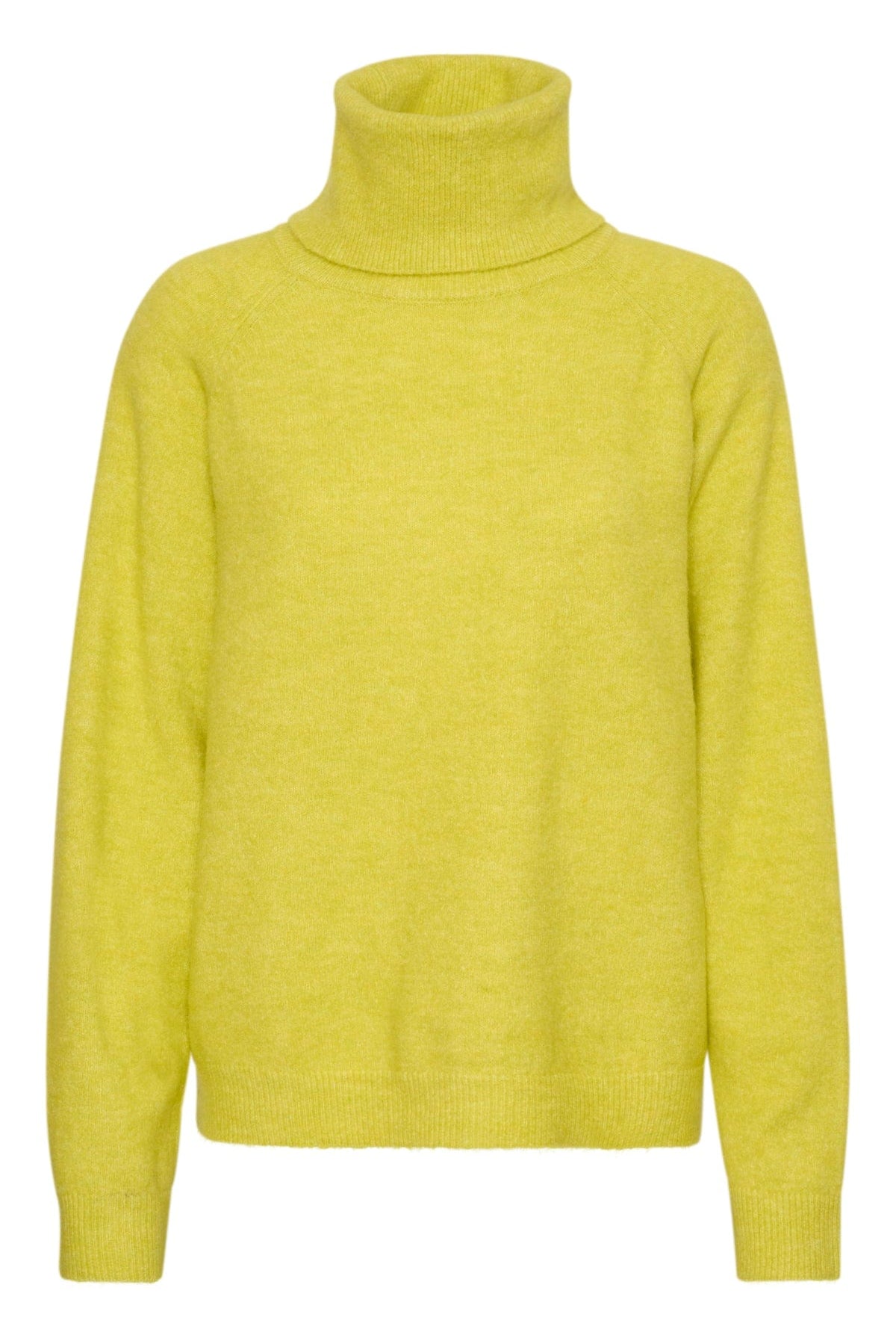 Saint Tropez Garbie Rollneck Jumper - Celery
