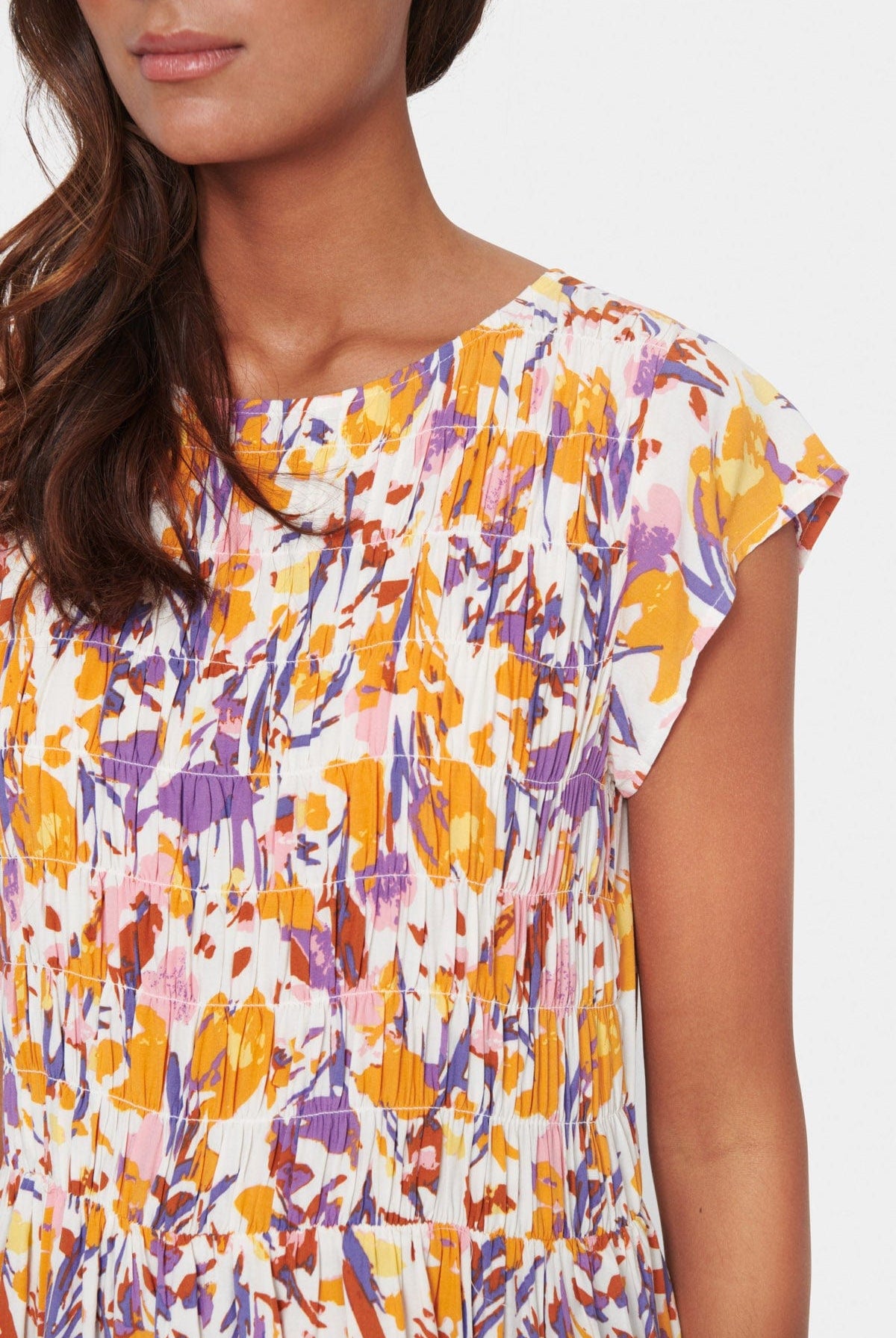 Saint Tropez Gisla Mini Dress - Ice Flower Art