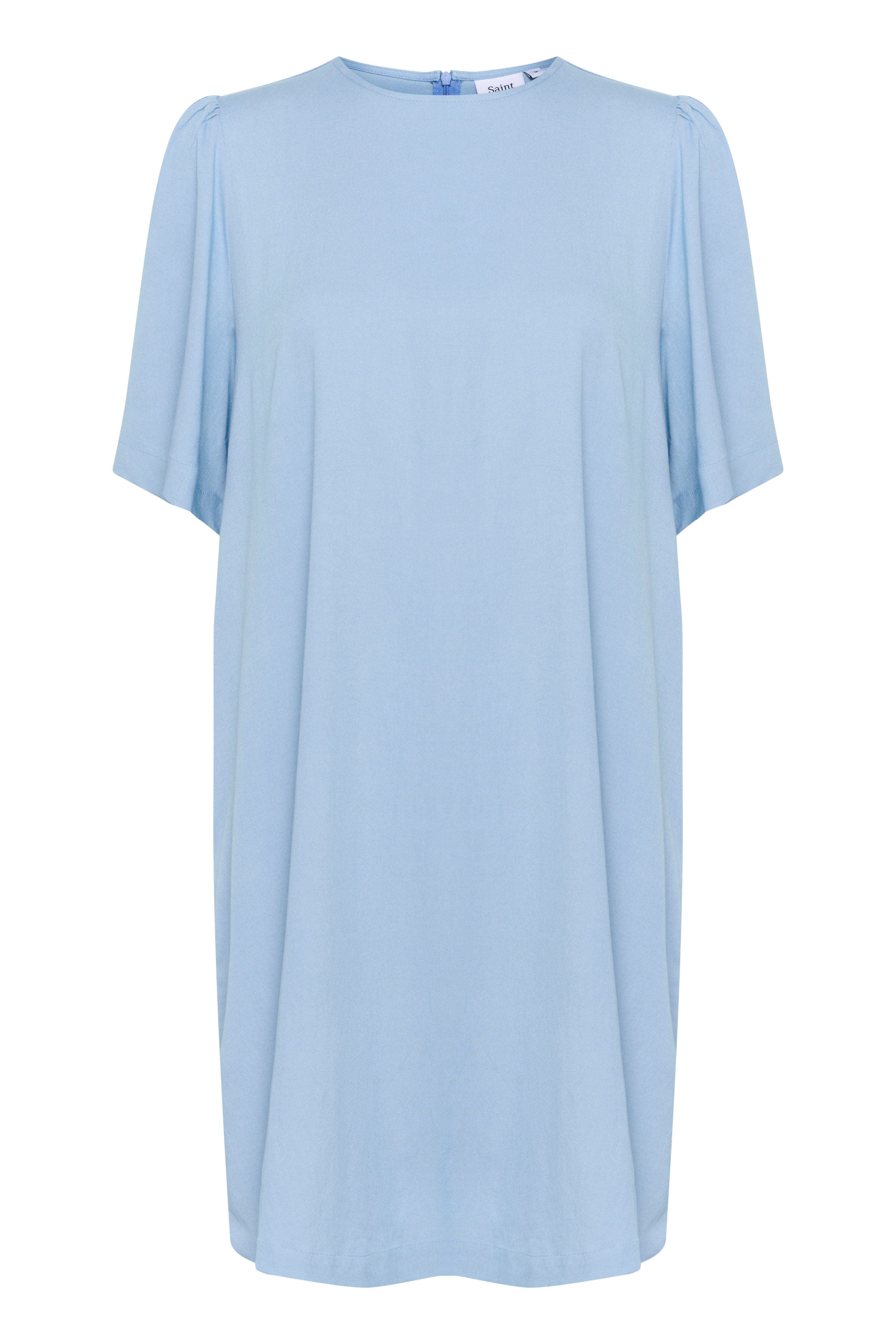 Saint Tropez Jarlien Flutter Sleeve Dress - Airy Blue