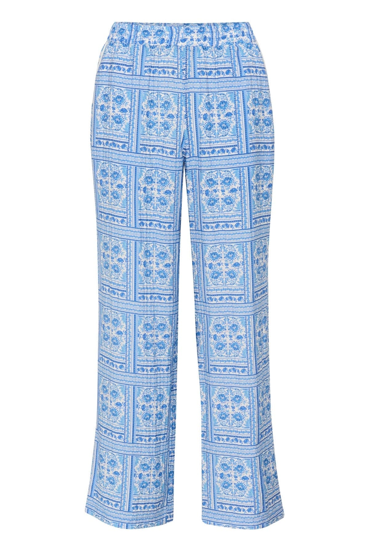 Saint Tropez Kaisa Pants - Campanula Paisley Squares