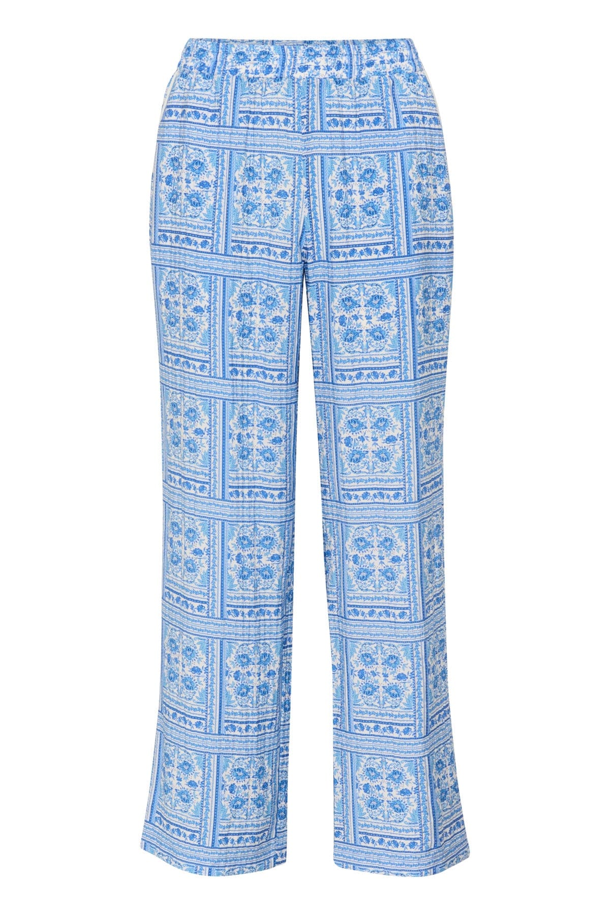 Saint Tropez Kaisa Pants - Campanula Paisley Squares