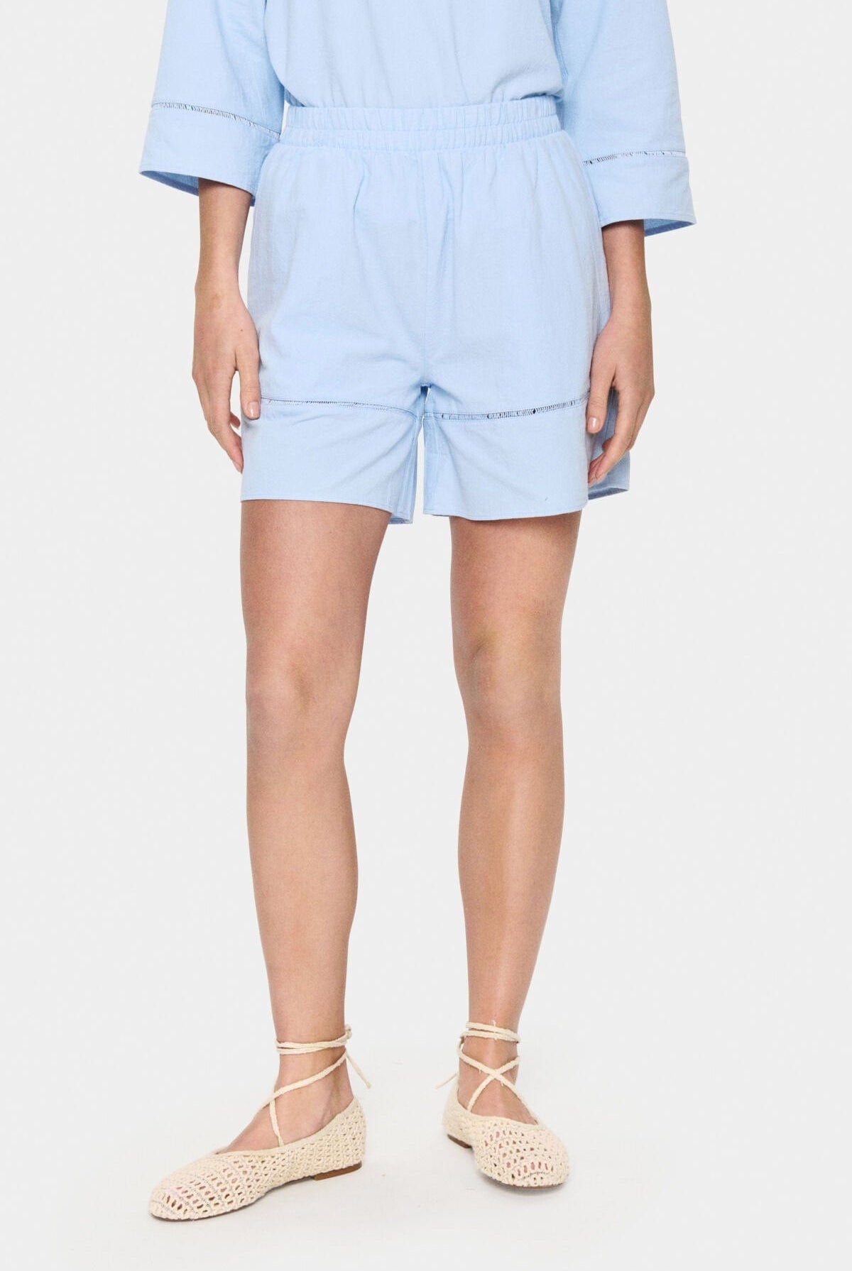 Saint Tropez Kalinda Shorts - Chambray Blue