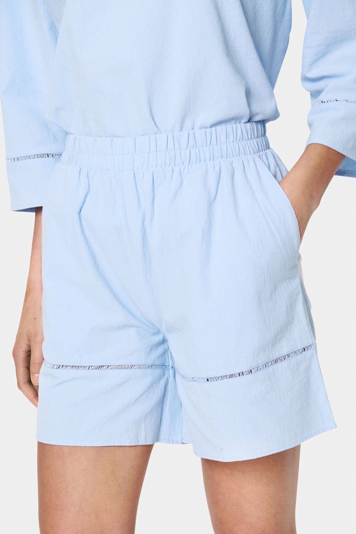 Saint Tropez Kalinda Shorts - Chambray Blue