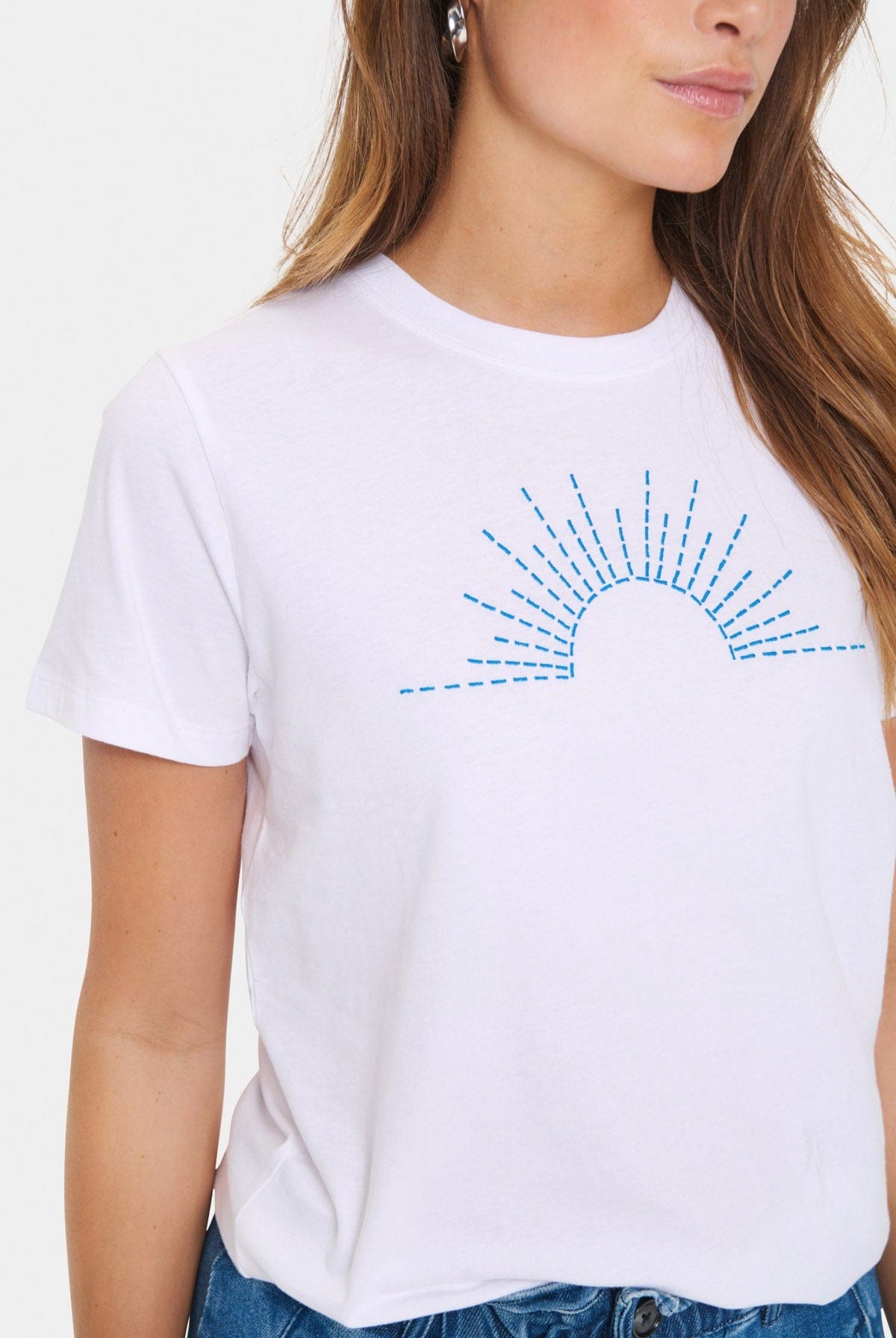 Saint Tropez Kanva T-Shirt - Campanula