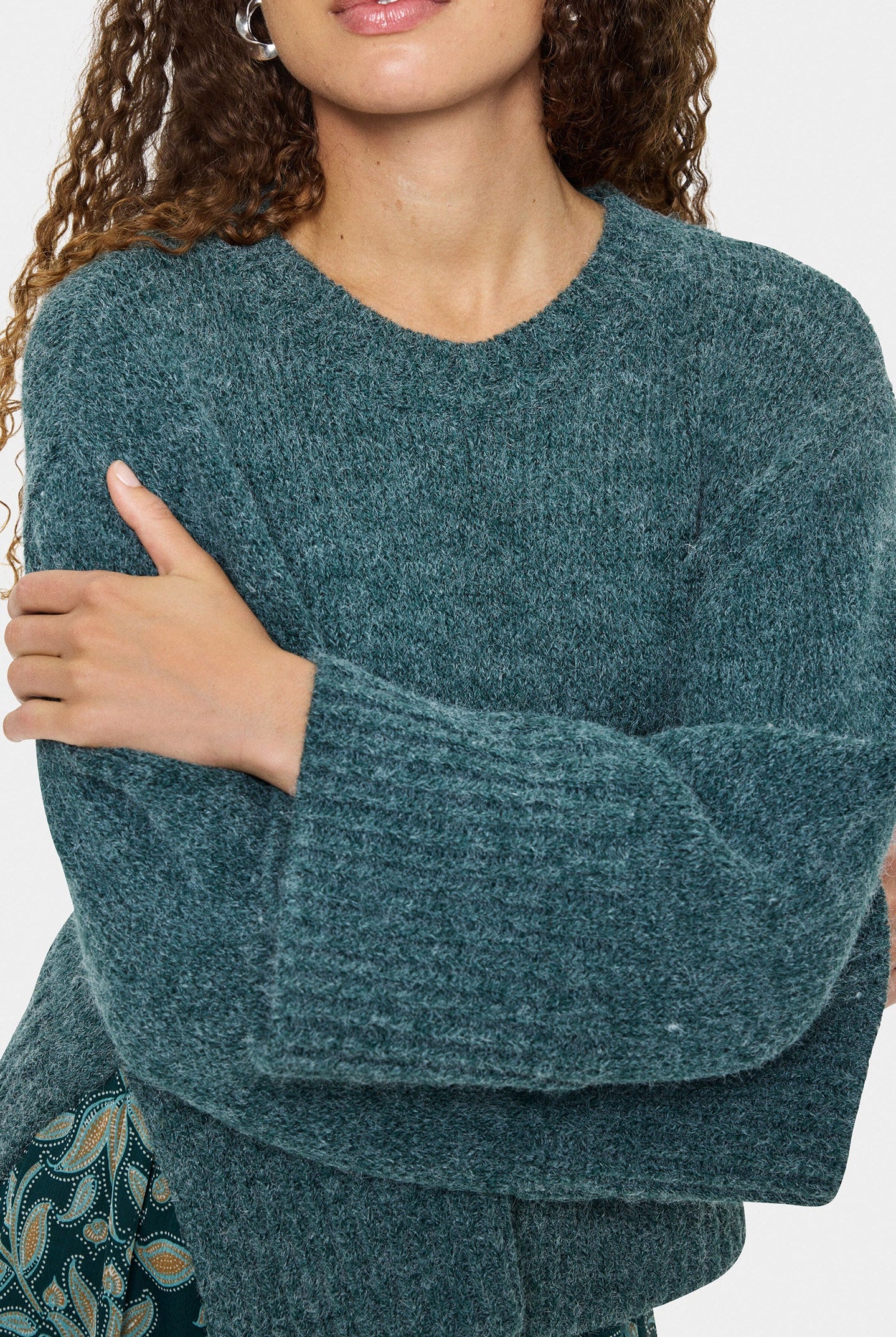 Saint Tropez Mallory Jumper - June Bug Melange