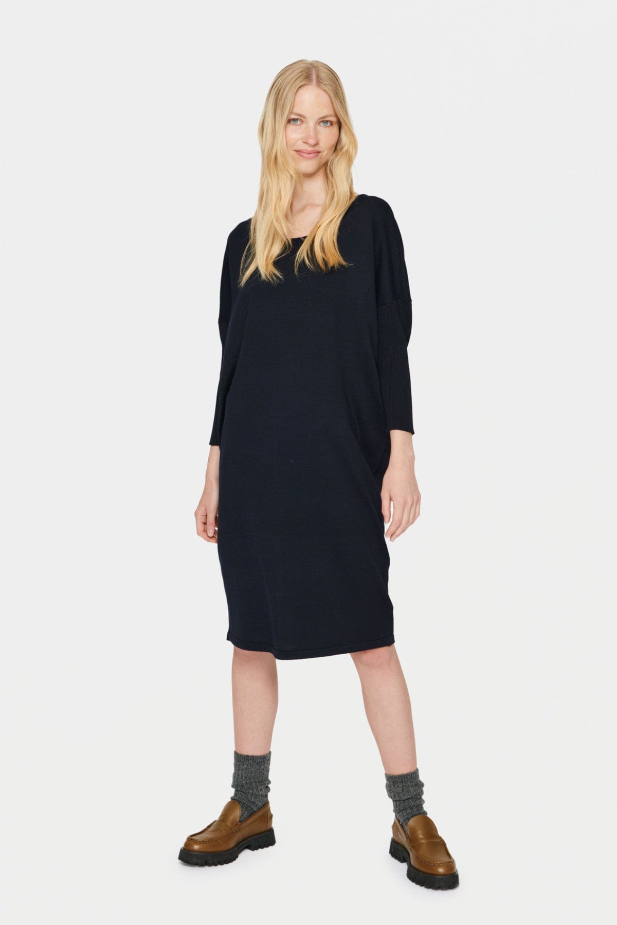 Saint Tropez Mila Knitted Dress - Night Sky