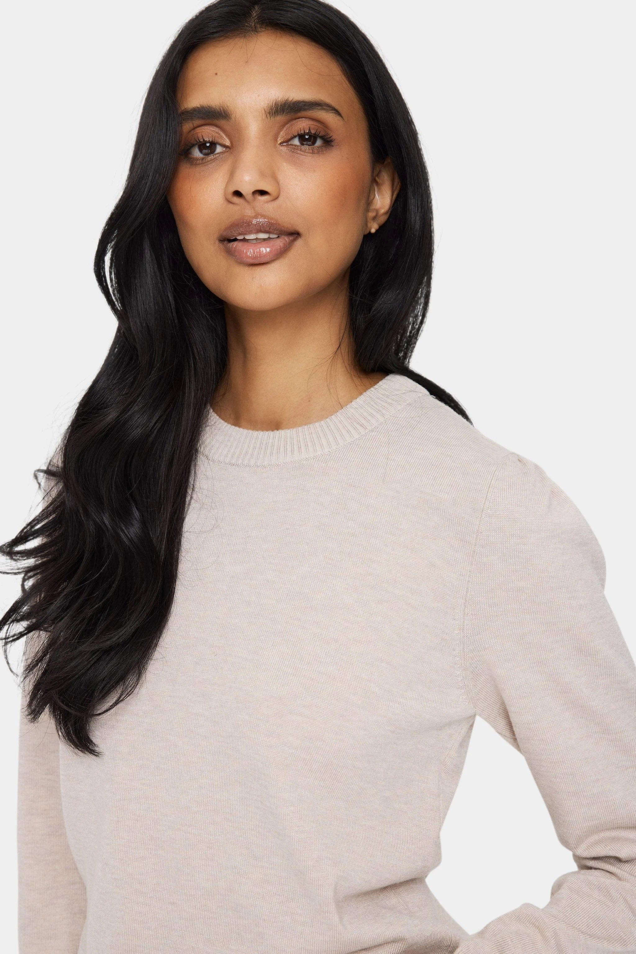 Saint Tropez Mila Pullover - Gray Morn Melange