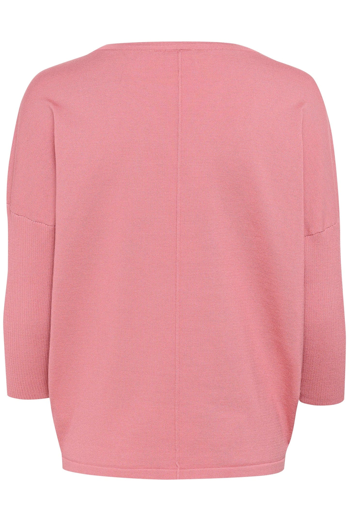 Saint Tropez Mila Round Neck Jumper - Brandied Apricot