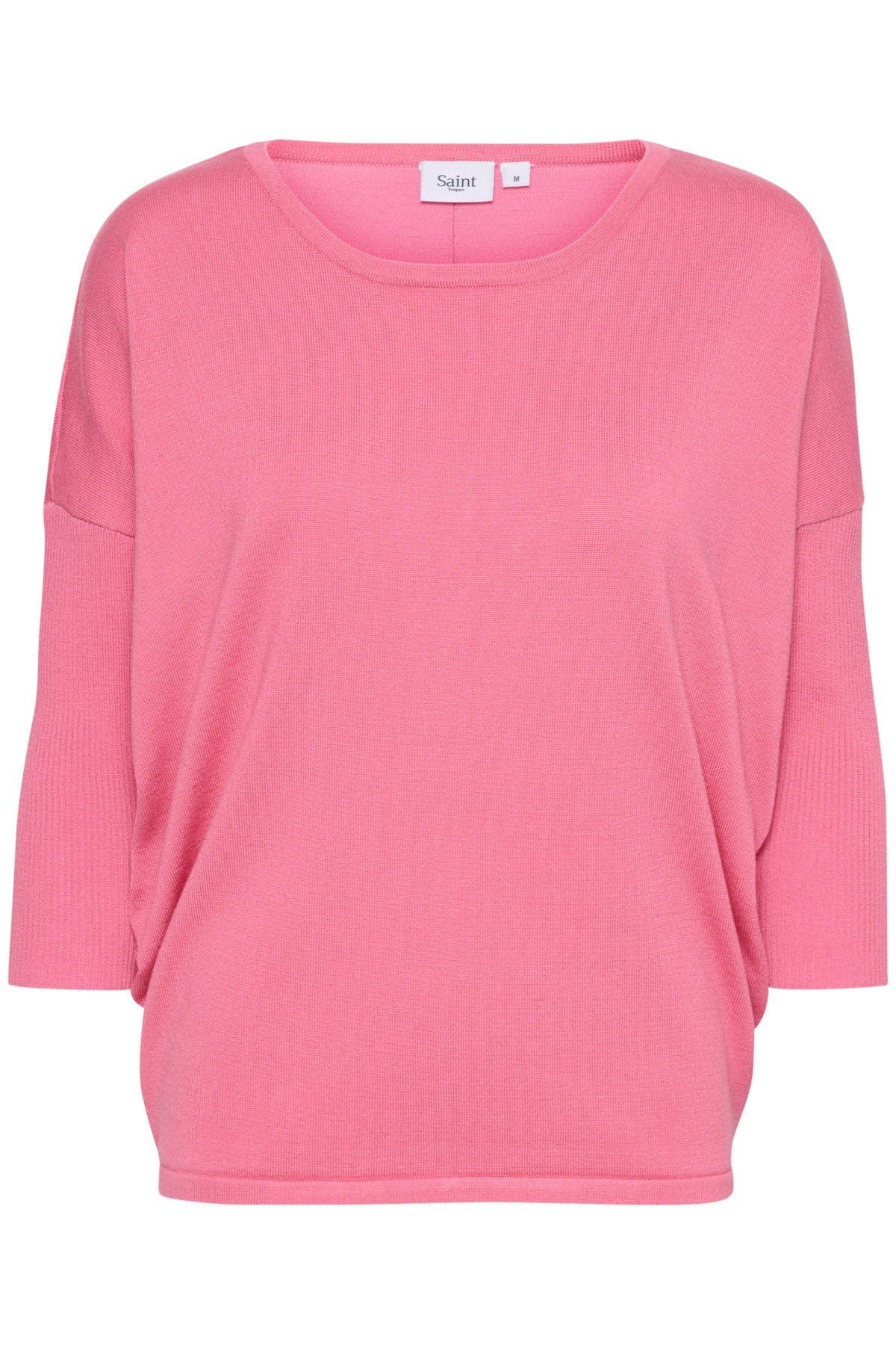 Saint Tropez Mila Round Neck Jumper - Chateau Rose