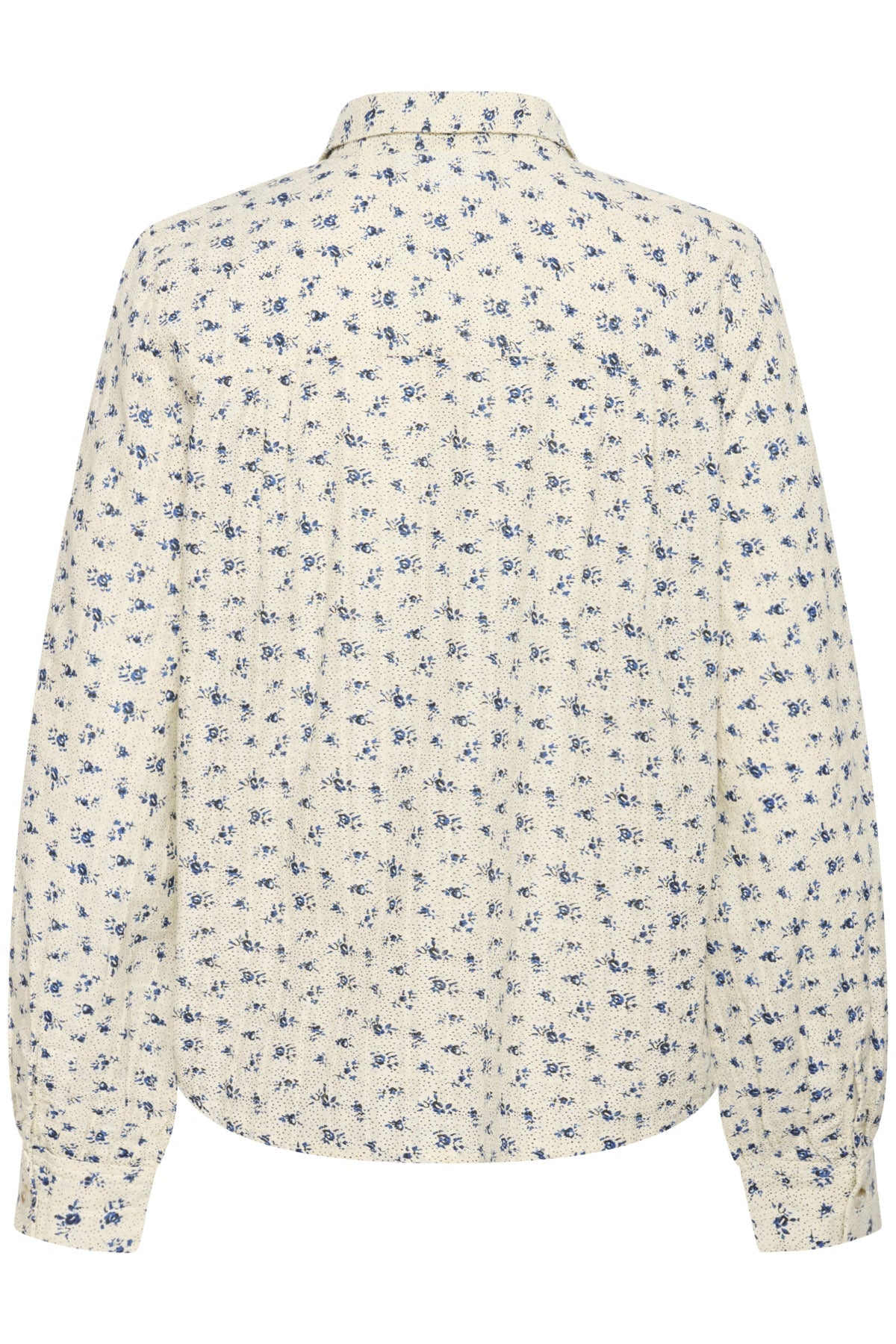 Saint Tropez Omelia Floral Shirt - Turtledove Mini Floral