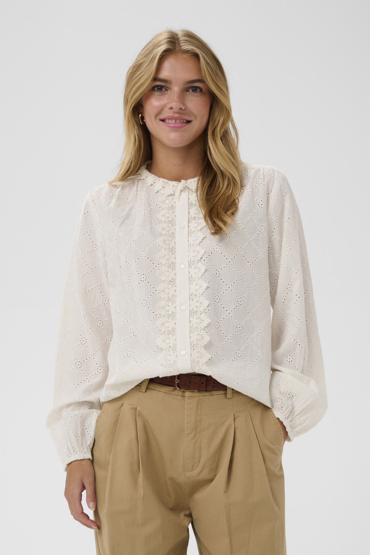 Saint Tropez Petunia Shirt - Ice