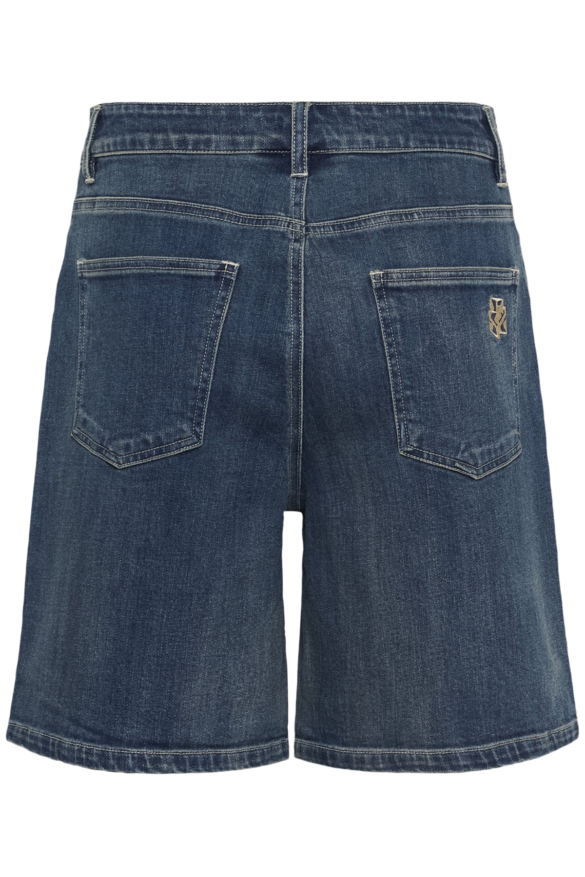 Saint Tropez Polina Denim Shorts - Medium Blue Denim