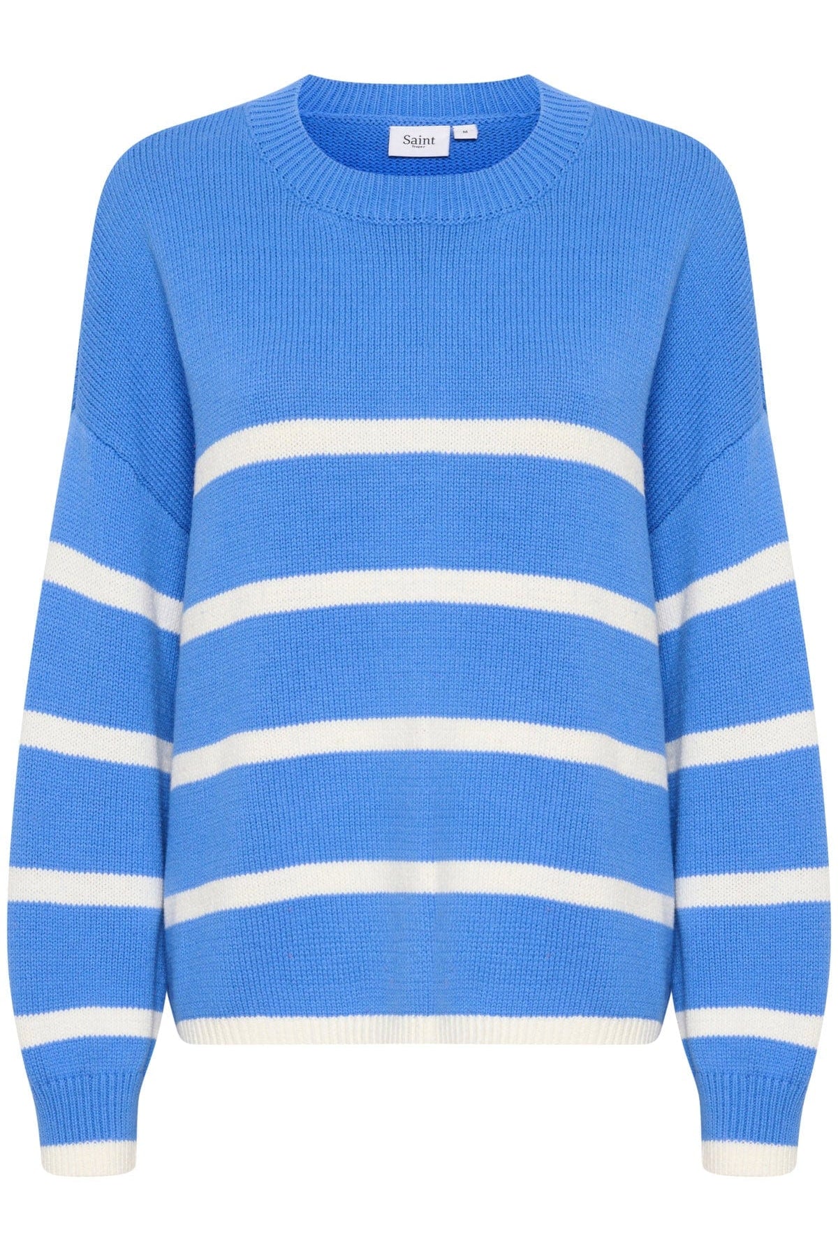Saint Tropez Terna Stripe Jumper - Ultramarine