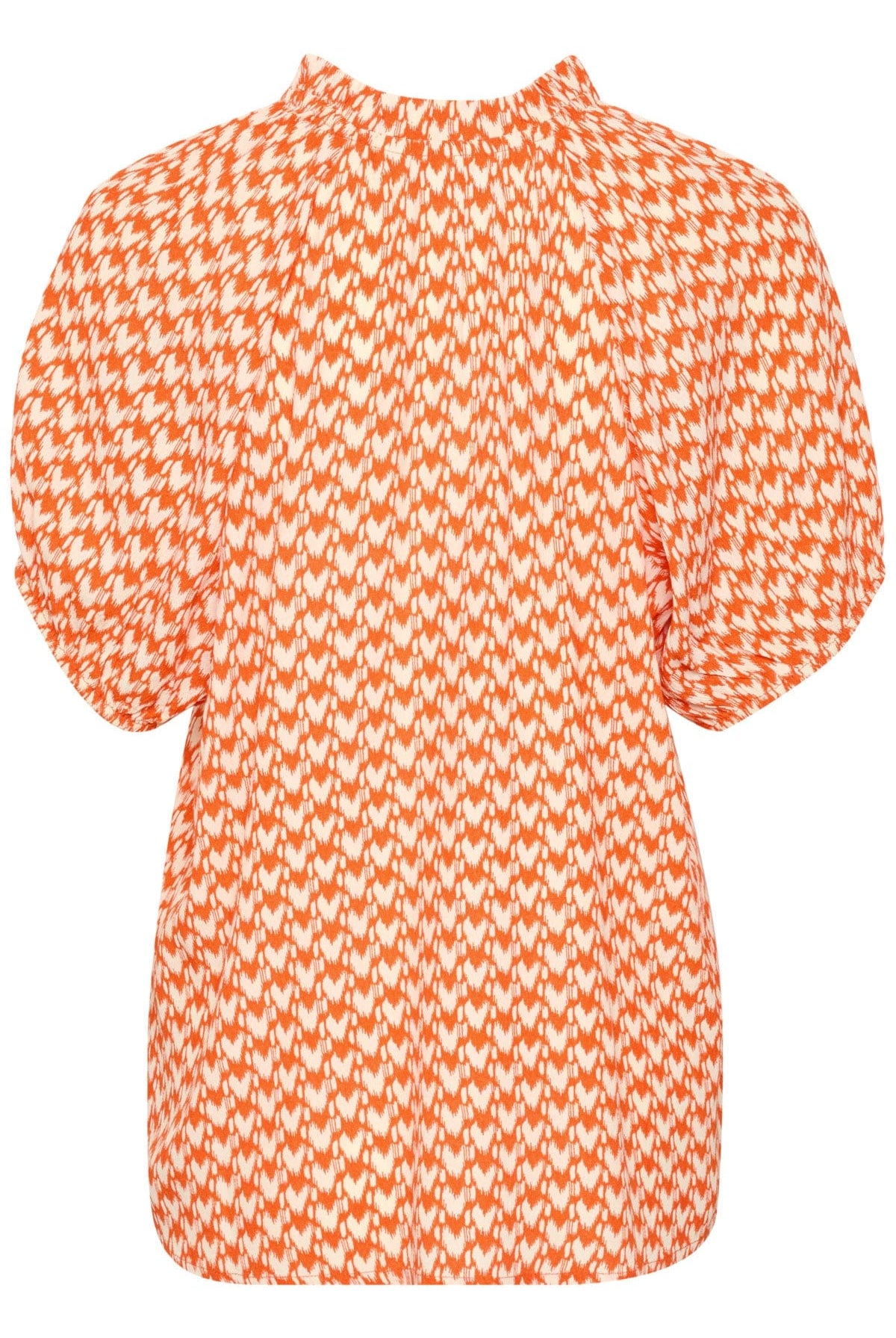 Saint Tropez Tessa Short Sleeve Blouse - Tigerlily Graphic