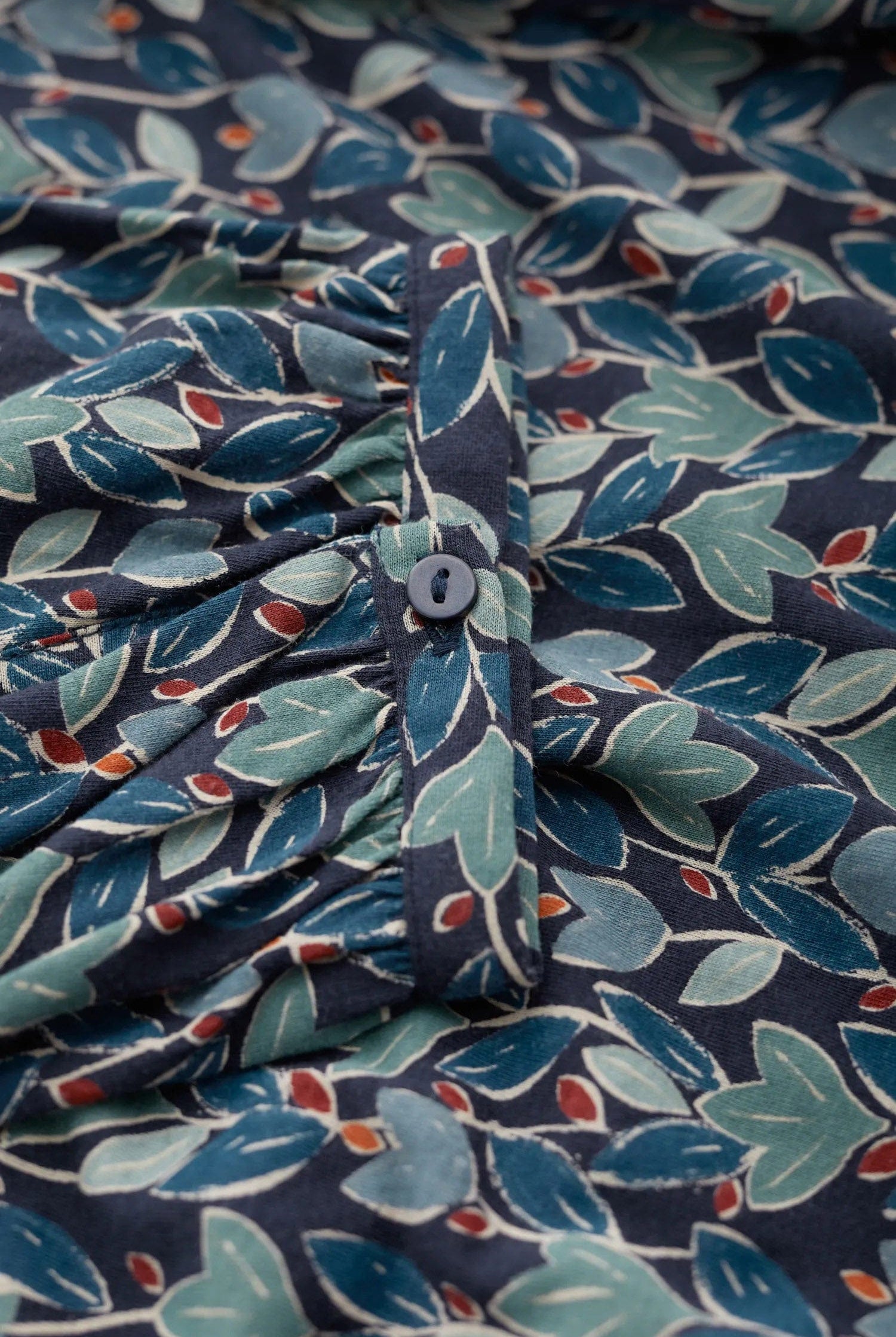 Seasalt 3/4 Sleeve Embrace Shirt - Wax Glaze Tulips Maritime