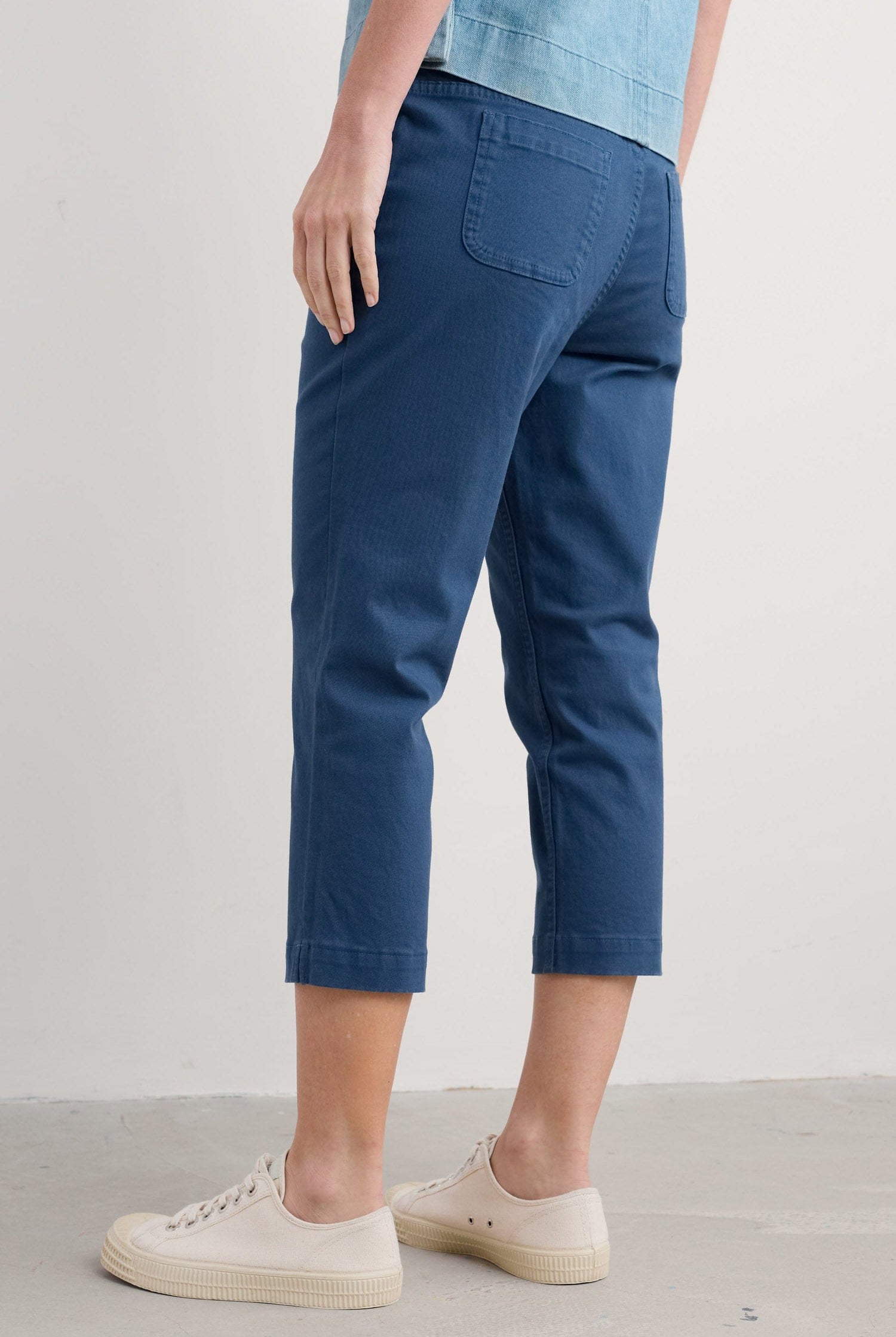 Seasalt Albert Quay Slim Fit Crops - Night