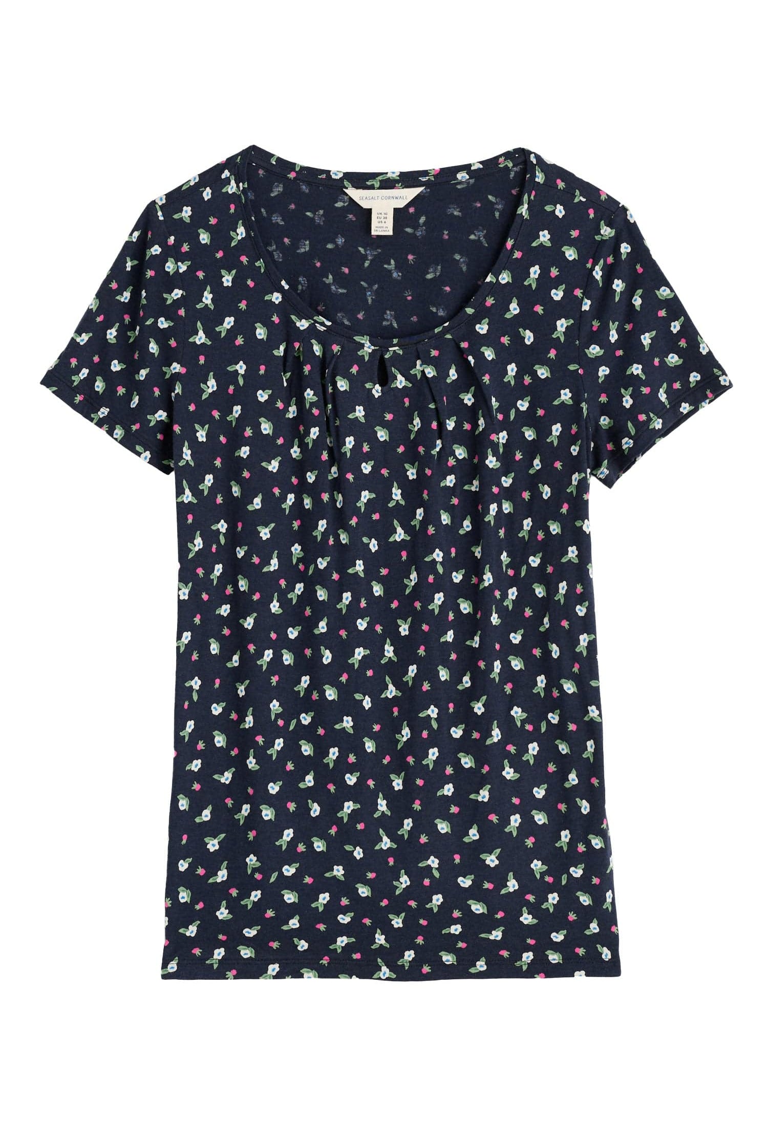 Seasalt Appletree T-Shirt - Bud Flower Maritime